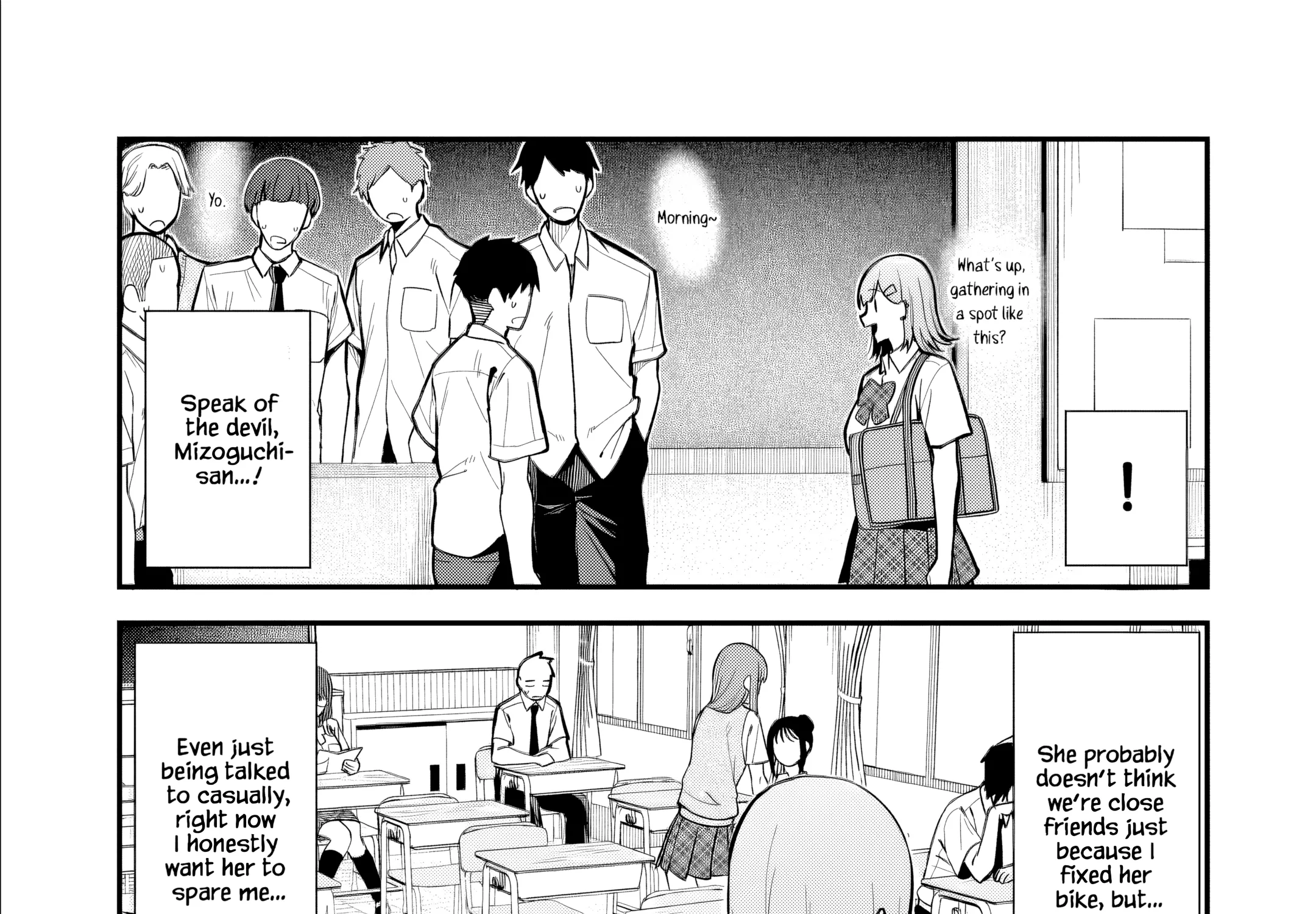 When I Repaired a Gal's Bicycle, She Became Attached to Me