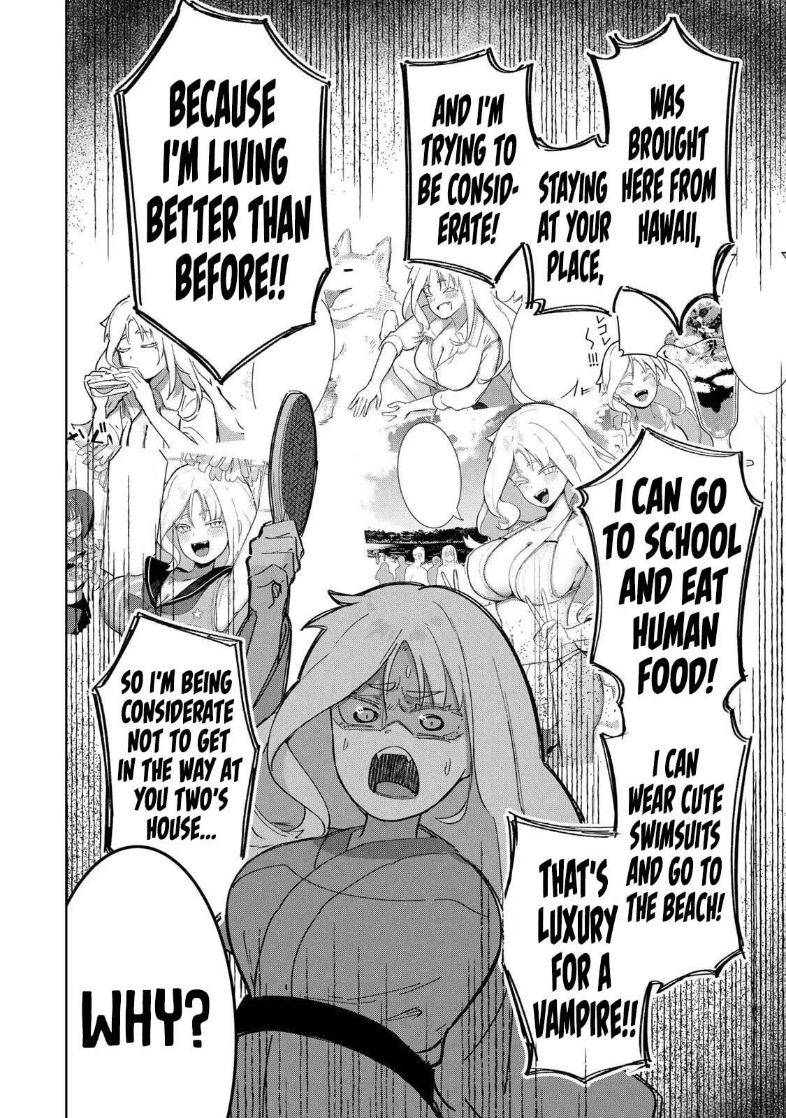 Vampire-san Wants Her (Man's) Blood Taken