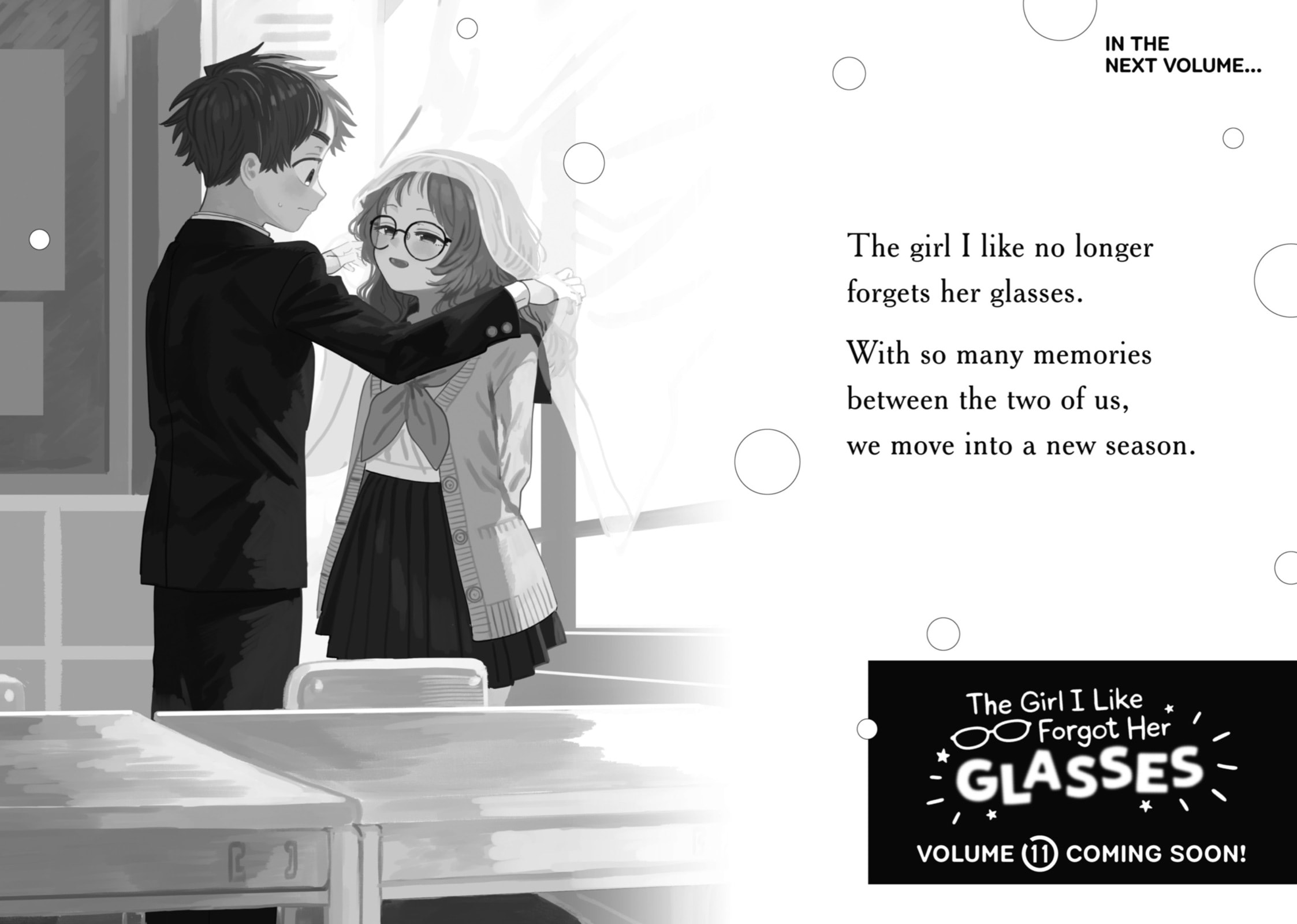 The Girl I Like Forgot Her Glasses