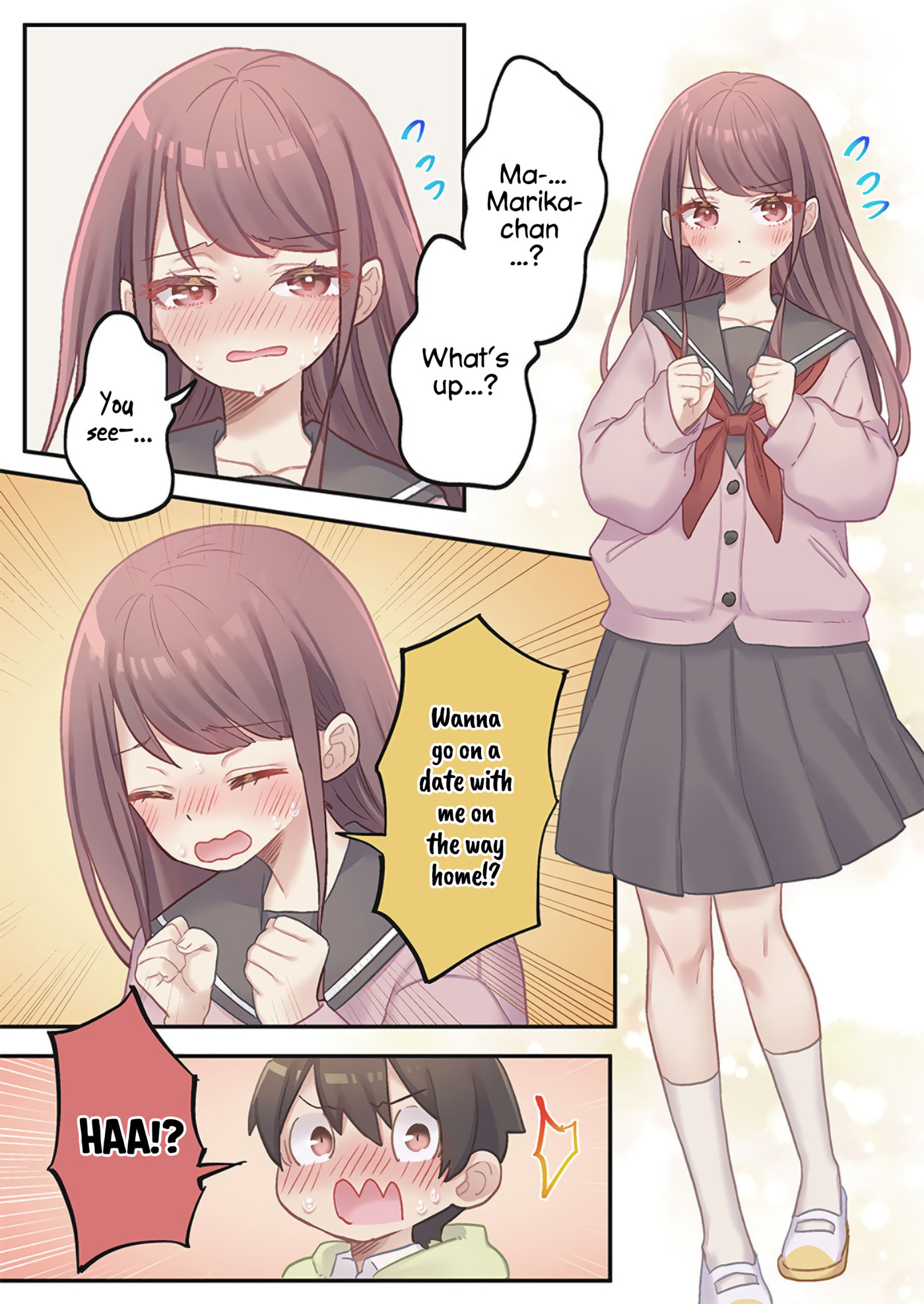 Marika-chan's affection meter is completely broken