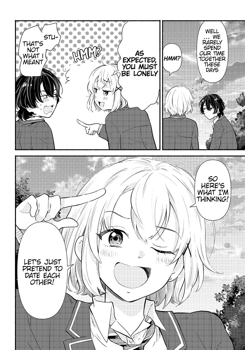 Nee, Mou Isso Tsukiacchau? Osananajimi no Bishoujo ni Tanomarete, Camo Kareshi Hajimemashita