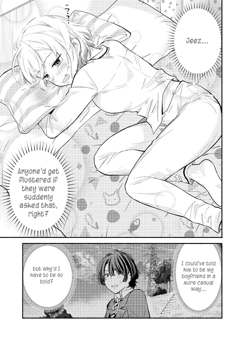 Nee, Mou Isso Tsukiacchau? Osananajimi no Bishoujo ni Tanomarete, Camo Kareshi Hajimemashita