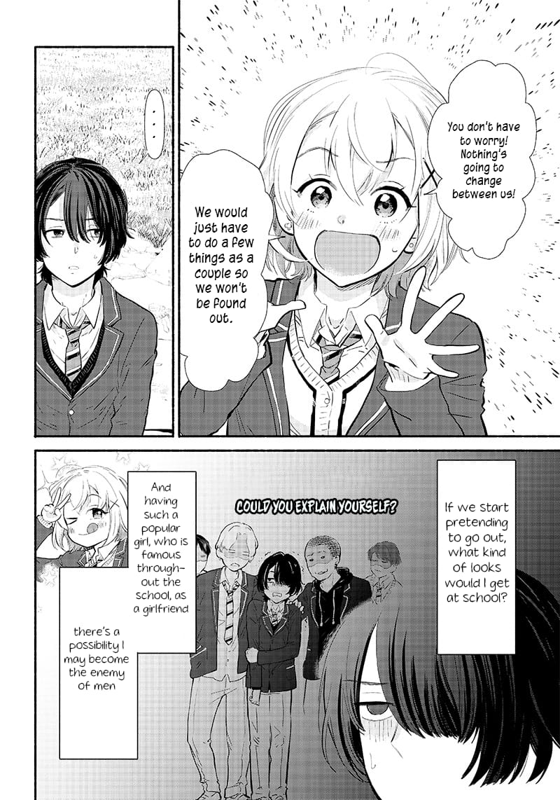 Nee, Mou Isso Tsukiacchau? Osananajimi no Bishoujo ni Tanomarete, Camo Kareshi Hajimemashita