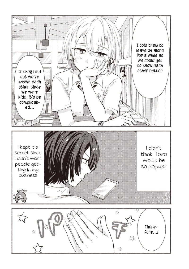 Nee, Mou Isso Tsukiacchau? Osananajimi no Bishoujo ni Tanomarete, Camo Kareshi Hajimemashita