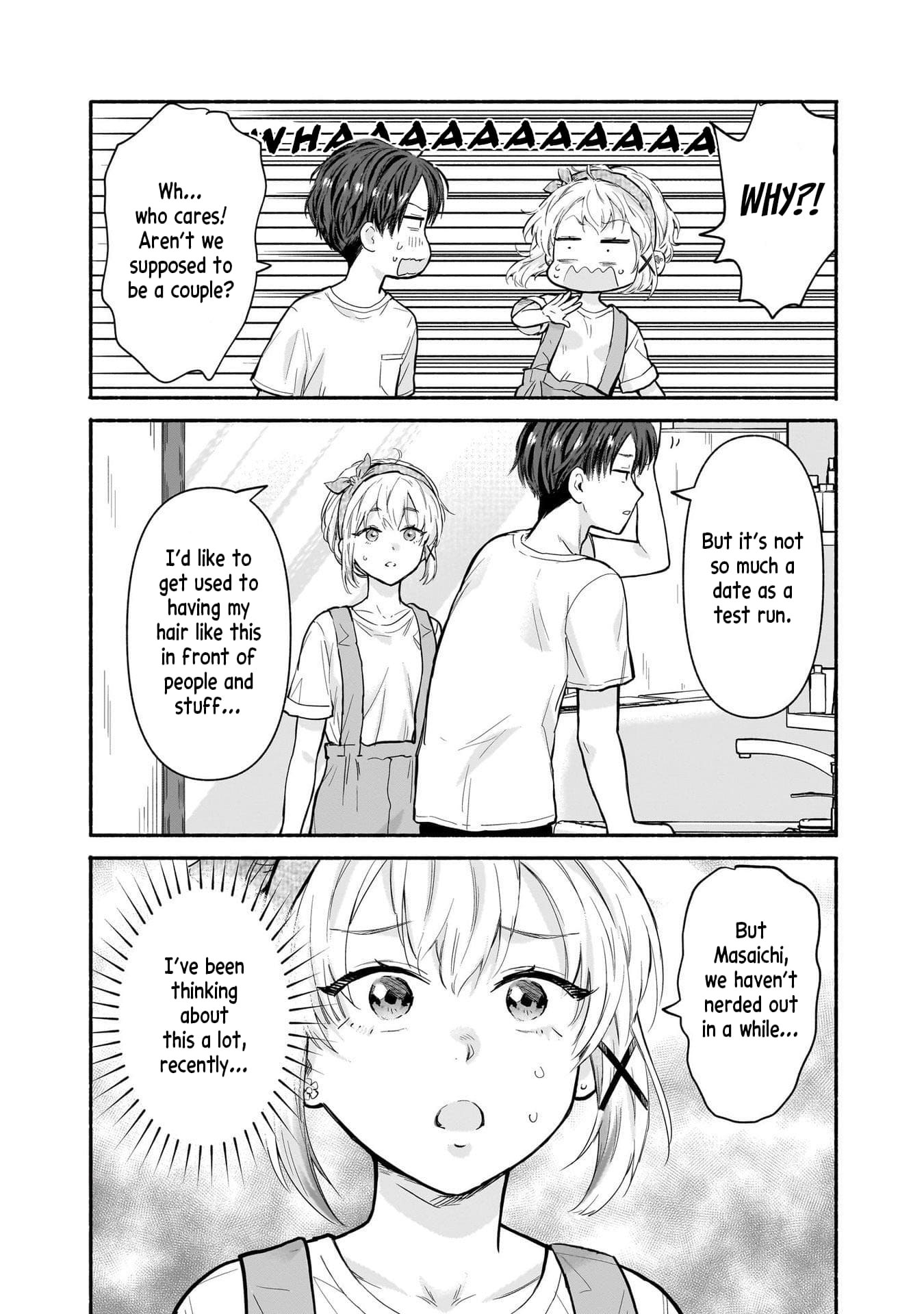 Nee, Mou Isso Tsukiacchau? Osananajimi no Bishoujo ni Tanomarete, Camo Kareshi Hajimemashita