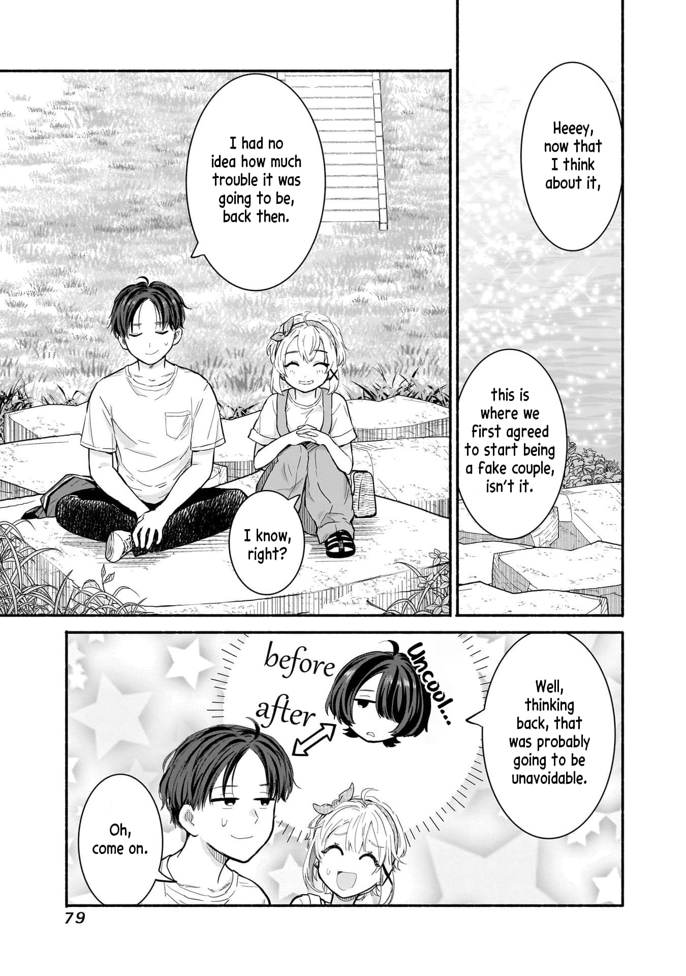 Nee, Mou Isso Tsukiacchau? Osananajimi no Bishoujo ni Tanomarete, Camo Kareshi Hajimemashita