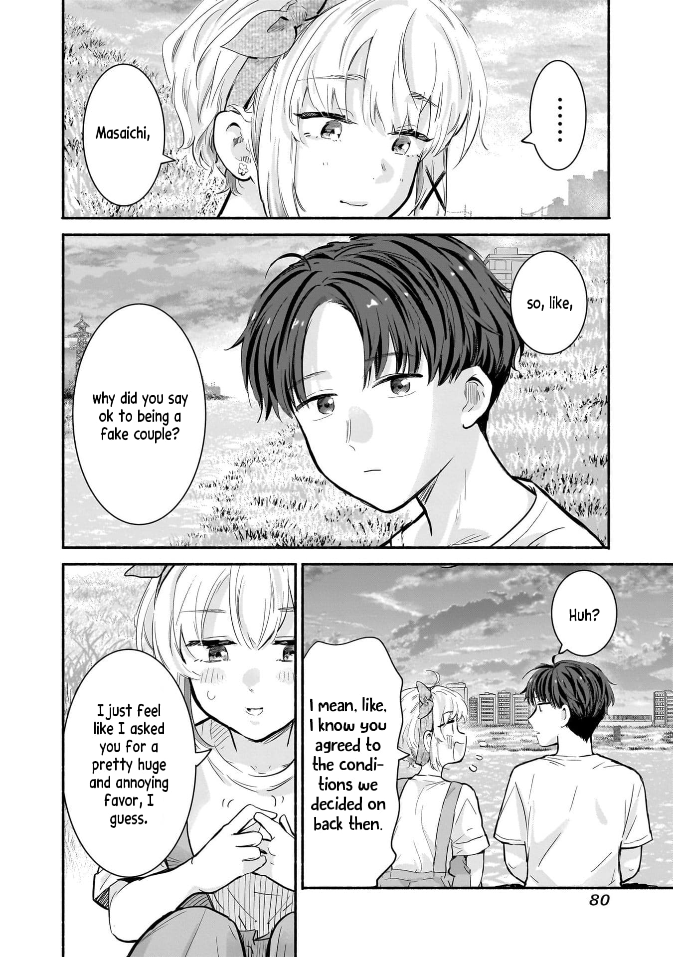 Nee, Mou Isso Tsukiacchau? Osananajimi no Bishoujo ni Tanomarete, Camo Kareshi Hajimemashita
