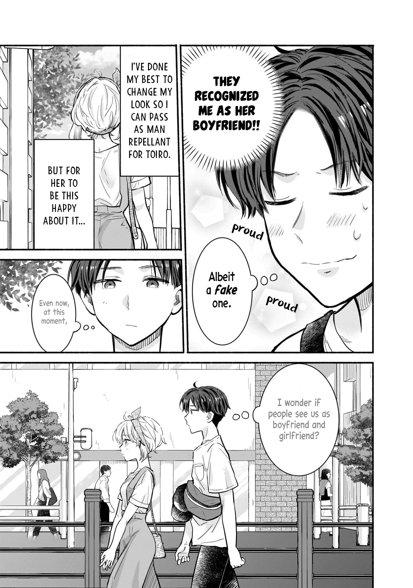 Nee, Mou Isso Tsukiacchau? Osananajimi no Bishoujo ni Tanomarete, Camo Kareshi Hajimemashita