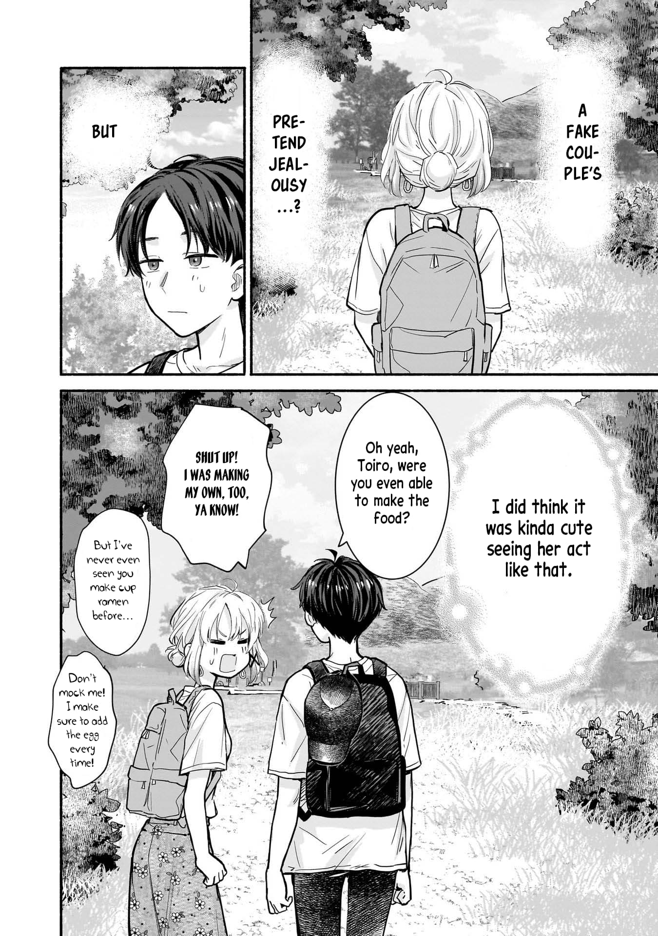 Nee, Mou Isso Tsukiacchau? Osananajimi no Bishoujo ni Tanomarete, Camo Kareshi Hajimemashita
