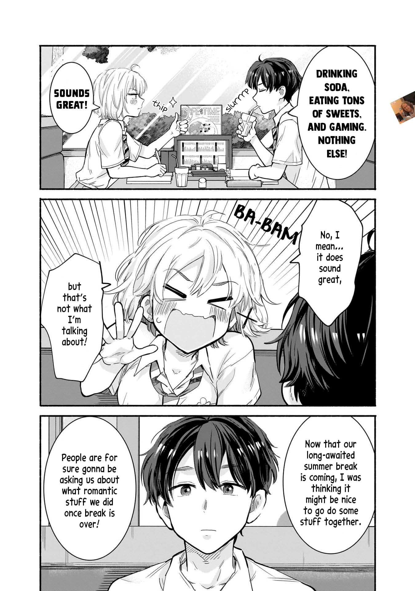 Nee, Mou Isso Tsukiacchau? Osananajimi no Bishoujo ni Tanomarete, Camo Kareshi Hajimemashita