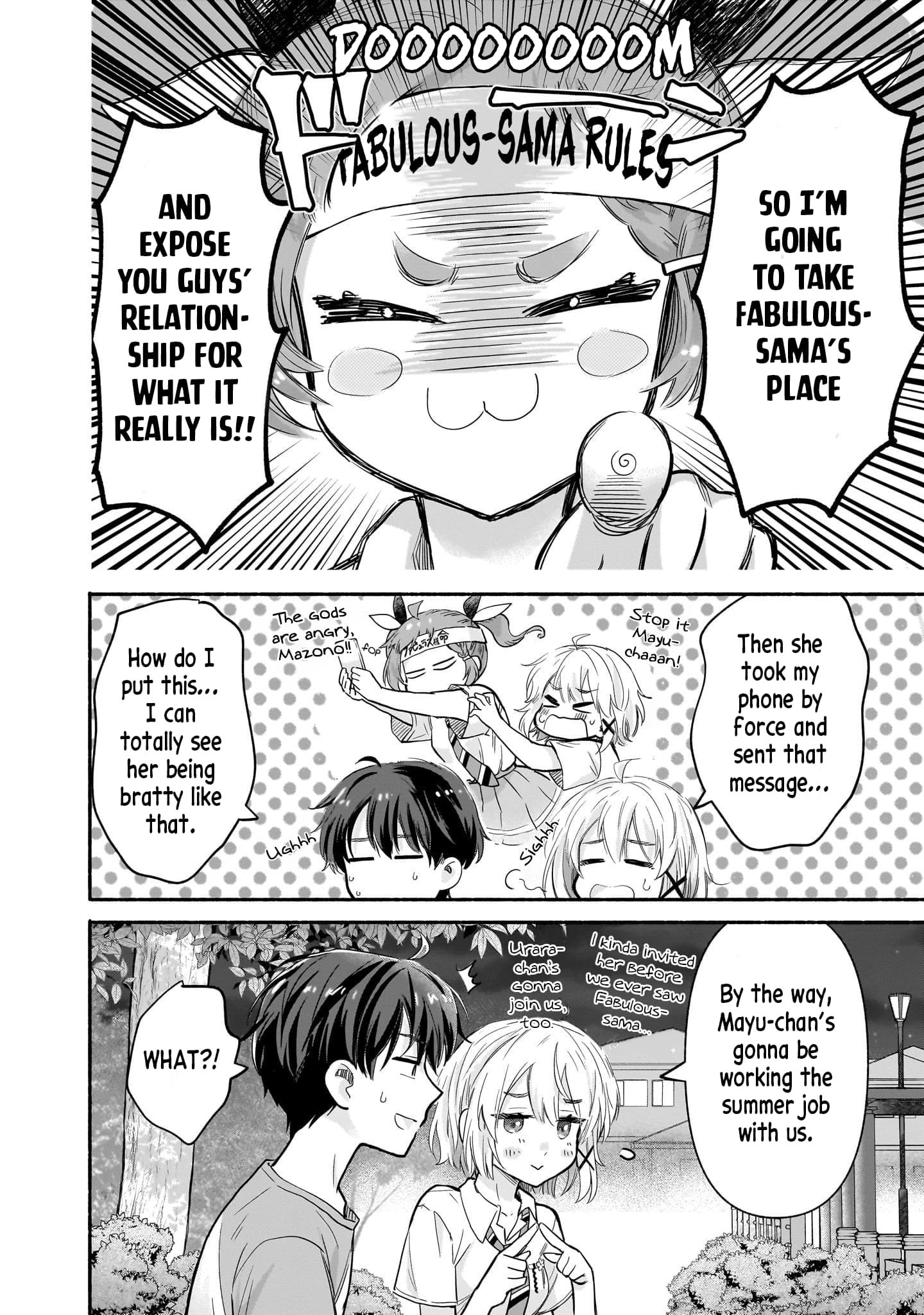 Nee, Mou Isso Tsukiacchau? Osananajimi no Bishoujo ni Tanomarete, Camo Kareshi Hajimemashita