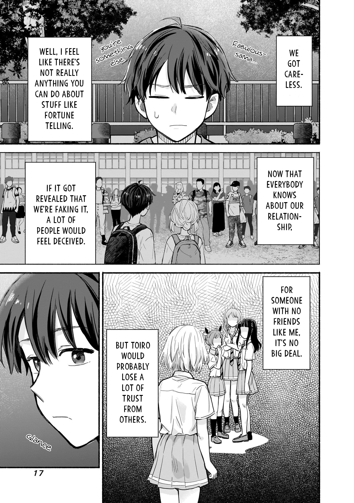 Nee, Mou Isso Tsukiacchau? Osananajimi no Bishoujo ni Tanomarete, Camo Kareshi Hajimemashita