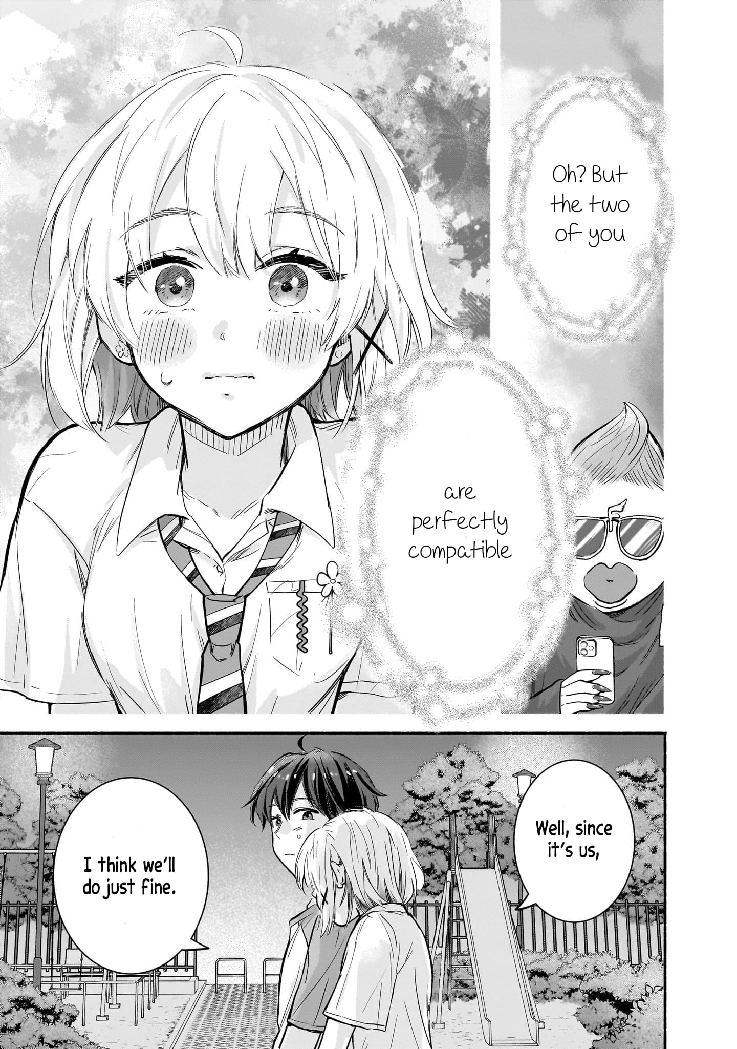 Nee, Mou Isso Tsukiacchau? Osananajimi no Bishoujo ni Tanomarete, Camo Kareshi Hajimemashita