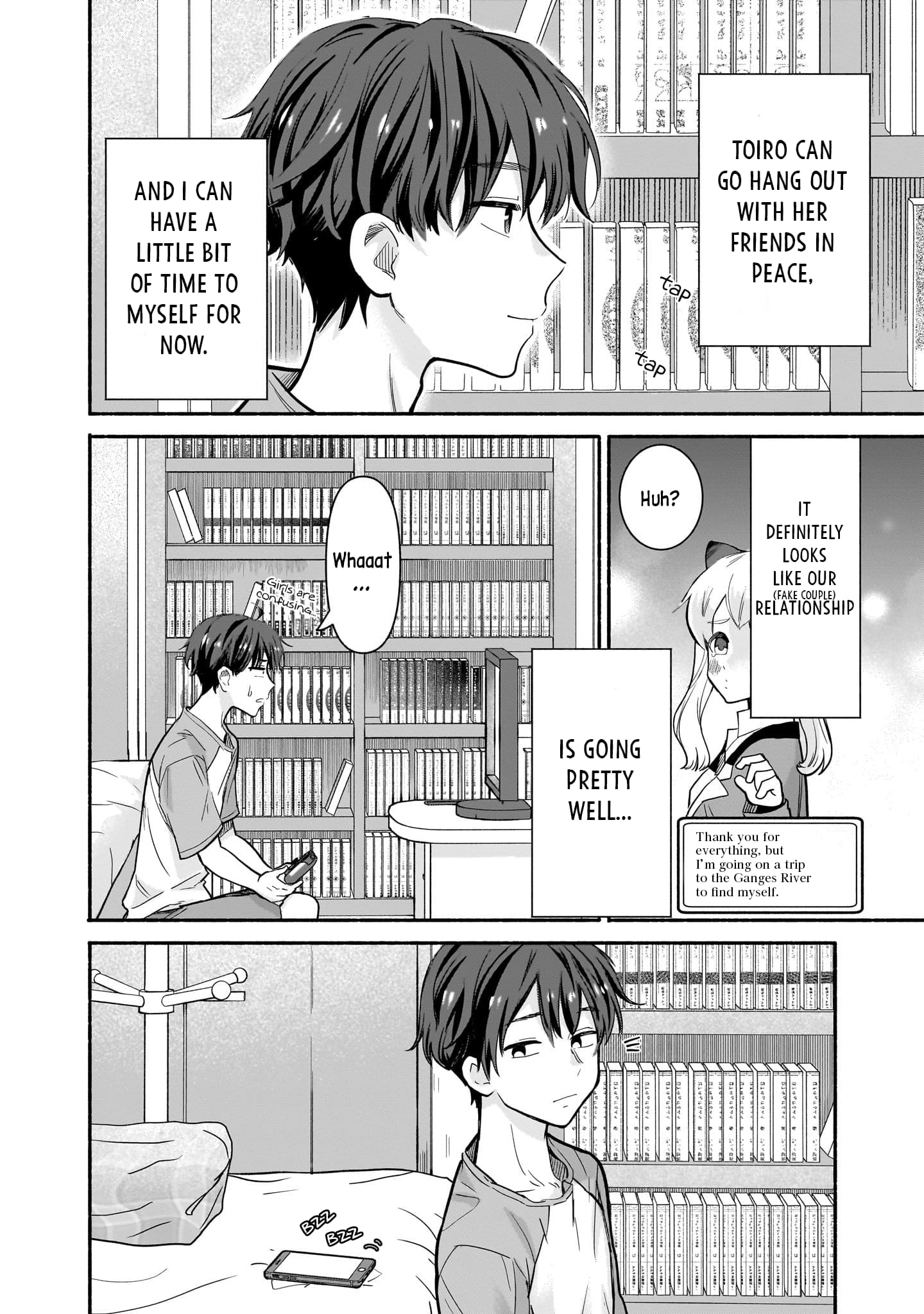 Nee, Mou Isso Tsukiacchau? Osananajimi no Bishoujo ni Tanomarete, Camo Kareshi Hajimemashita