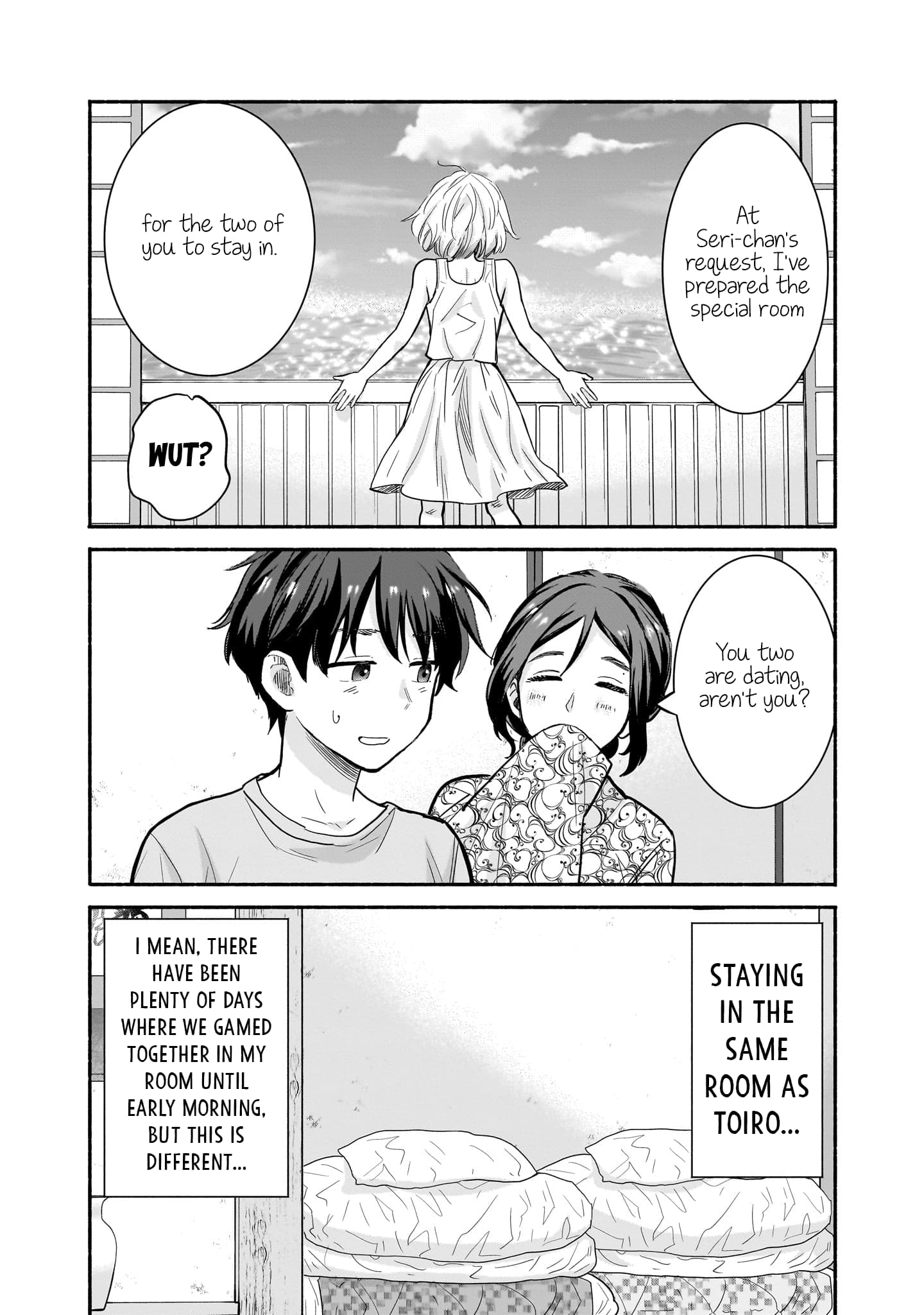 Nee, Mou Isso Tsukiacchau? Osananajimi no Bishoujo ni Tanomarete, Camo Kareshi Hajimemashita