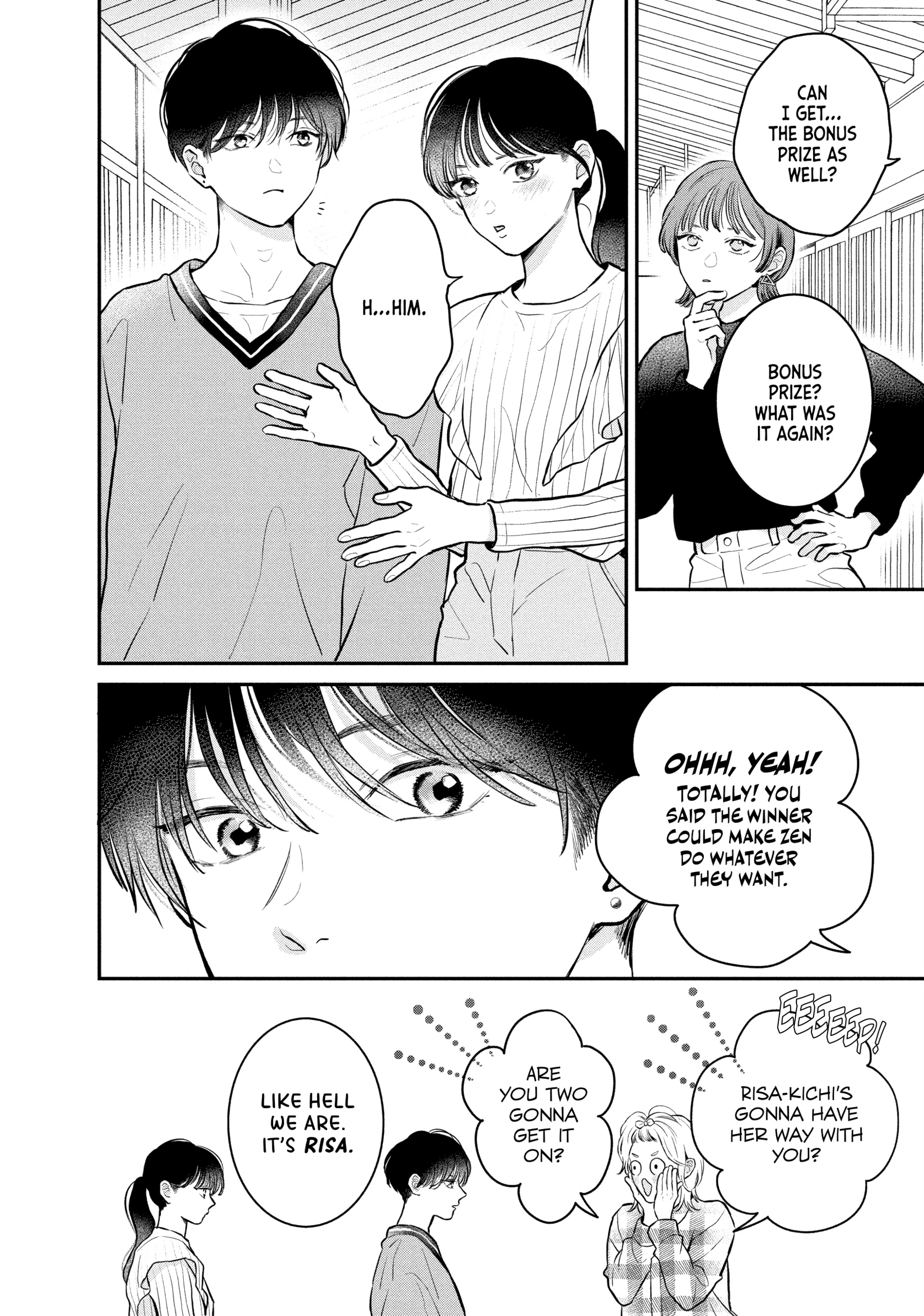 Hikaeme ni Itte mo, Kore wa Ai