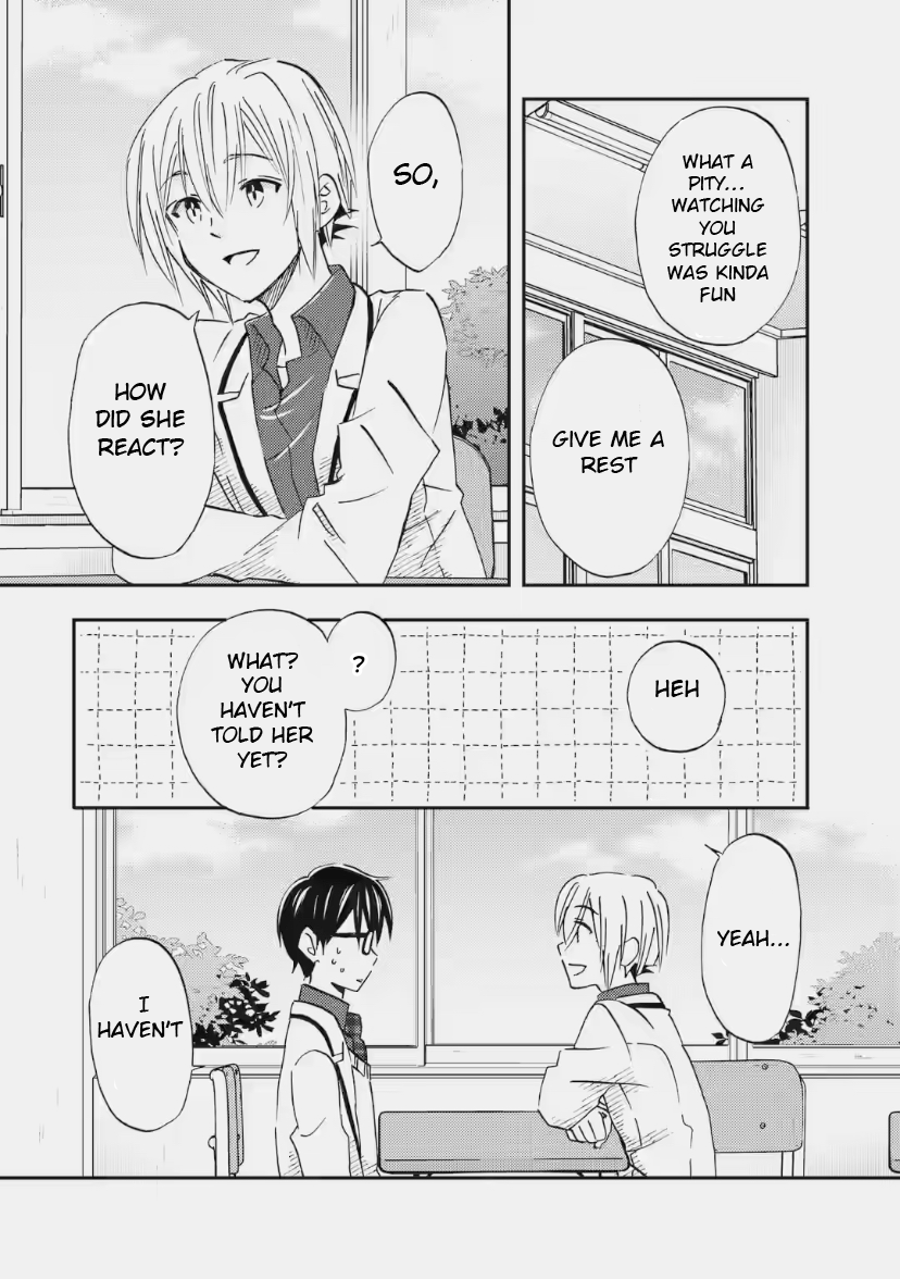 Ore wa Shiranai Uchi ni Gakkouichi no Bishoujo o Kudoiteita Rashii: Baito-saki no Soudan Aite ni Ore no Omoibito no Hanashi o Suru to Kanojo wa Naze ka Tere Hajimeru