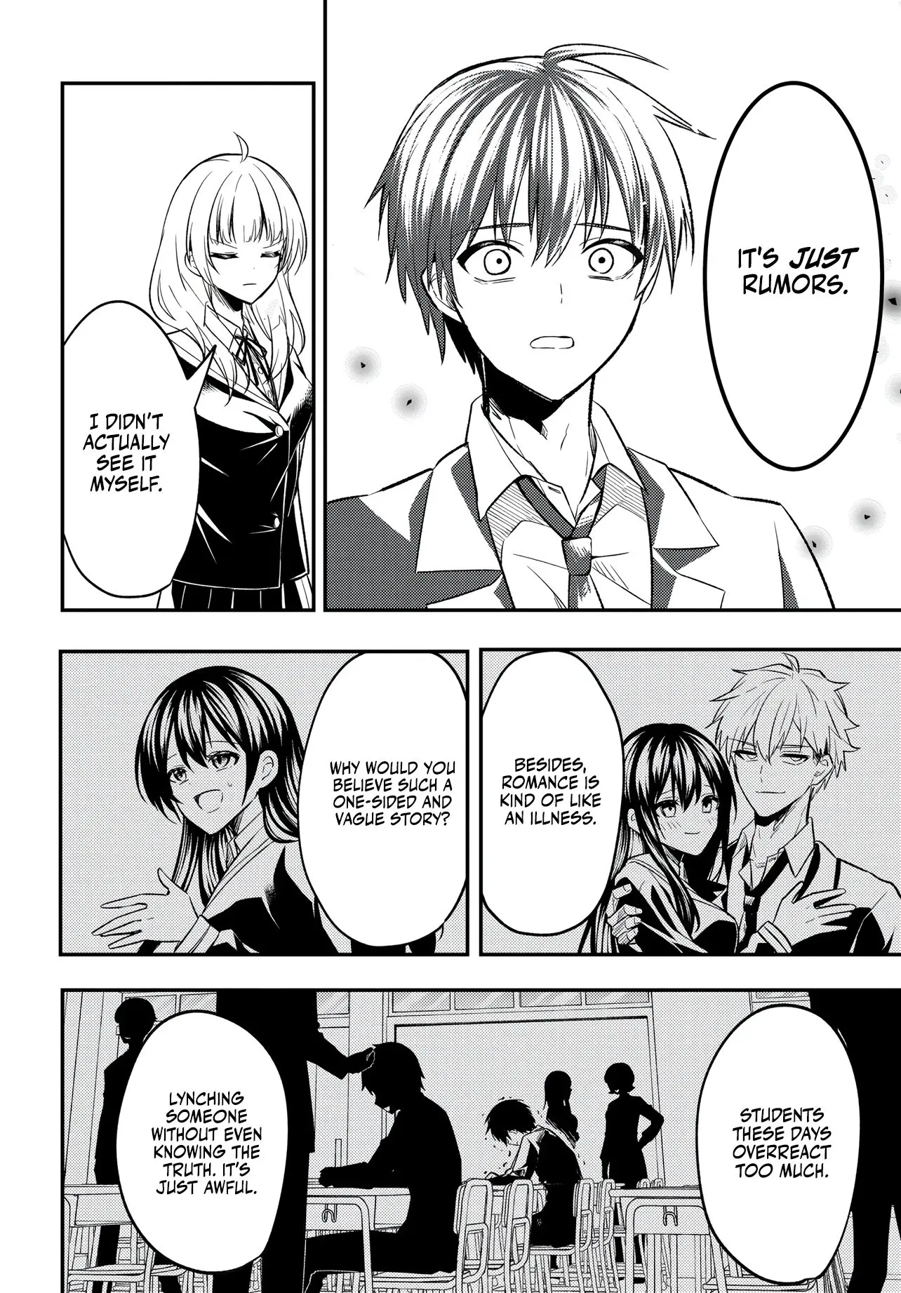 My Life Turned Around: After Being Cheated on and Falsely Accused, I Ended up Being Adored by the Most Beautiful Girl in School — Chapter 2 — Page 6