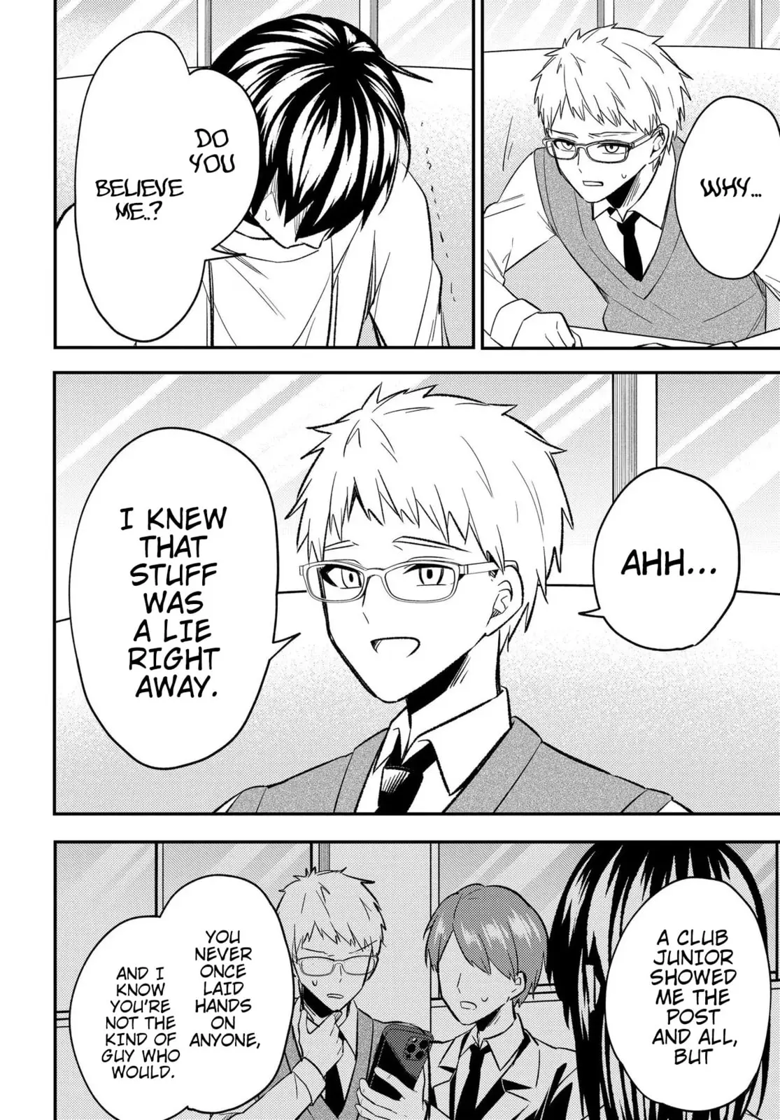 My Life Turned Around: After Being Cheated on and Falsely Accused, I Ended up Being Adored by the Most Beautiful Girl in School — Chapter 5 — Page 22
