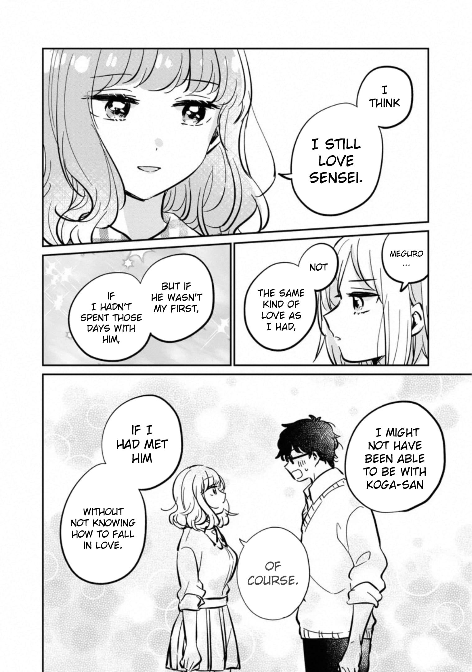 Meguro-san wa Hajimete ja Nai