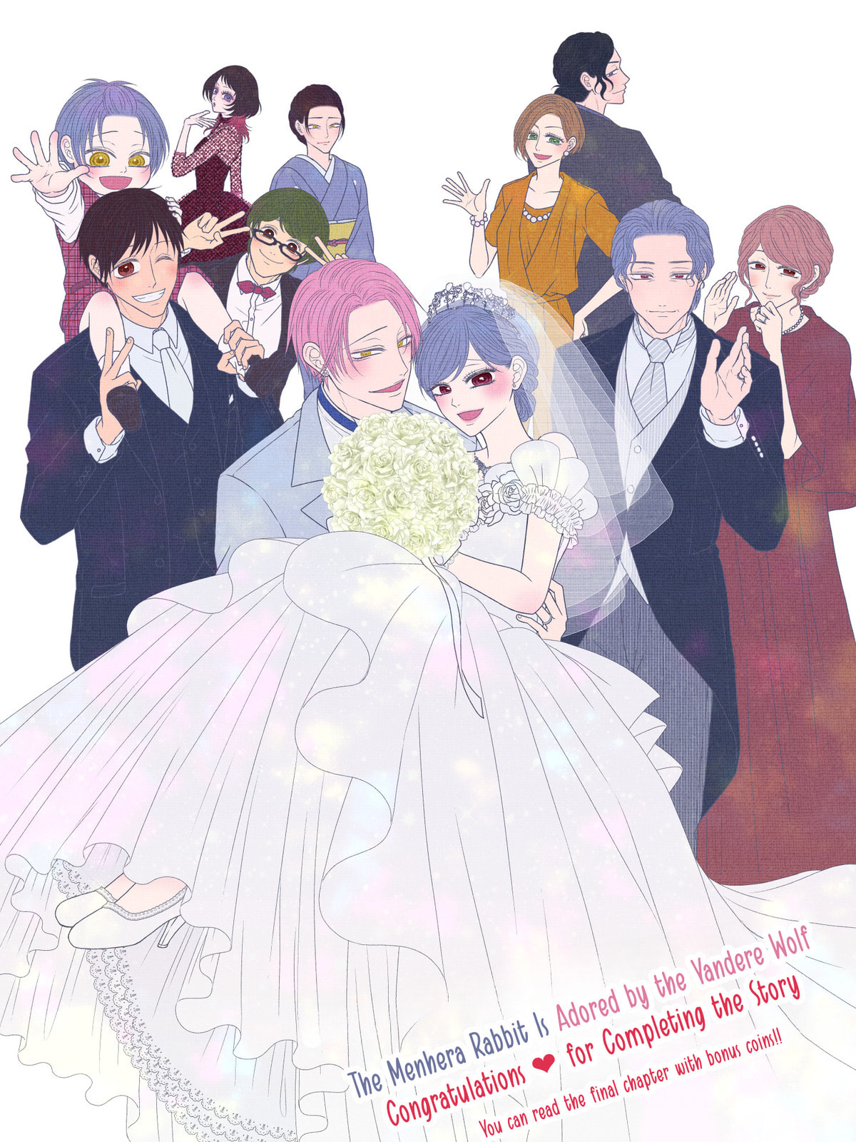 The Menhera Rabbit Is Adored by the Yandere Wolf