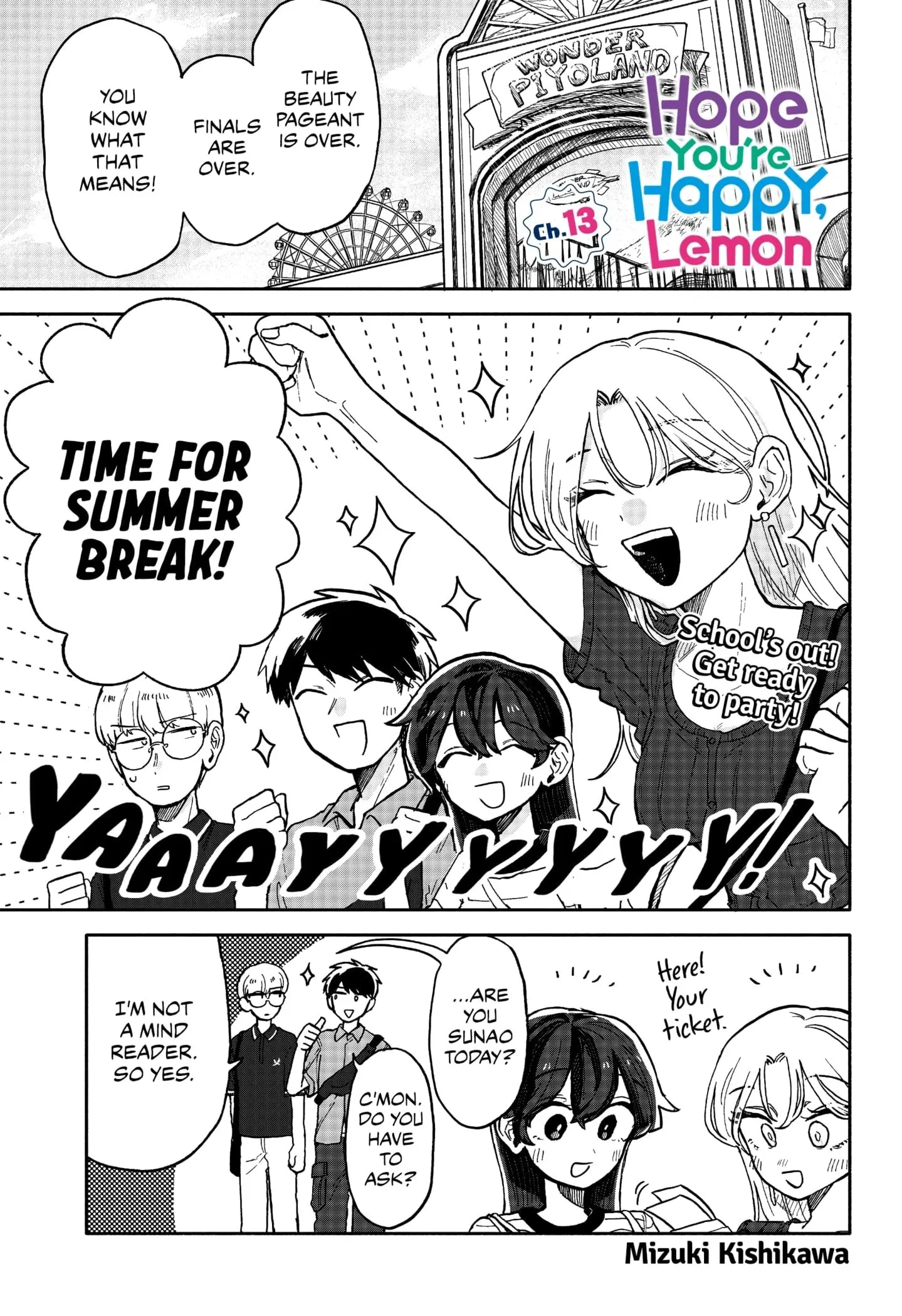 Hope You're Happy, Lemon — Chapter 13 — Page 1