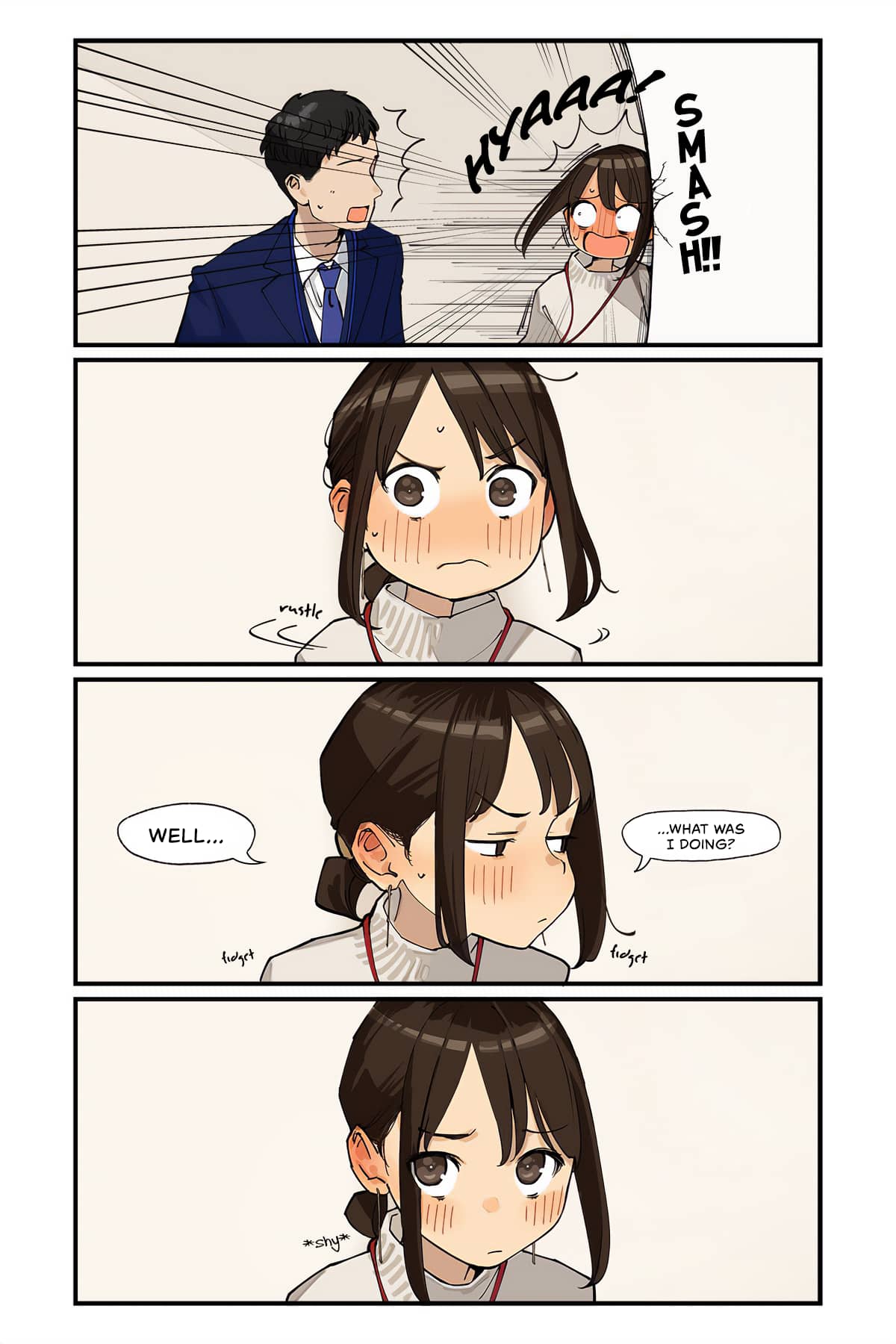 Do Your Best, Douki-chan (webcomic colored)