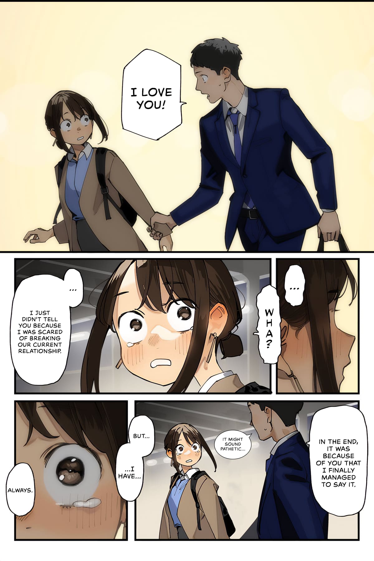 Do Your Best, Douki-chan (webcomic colored)
