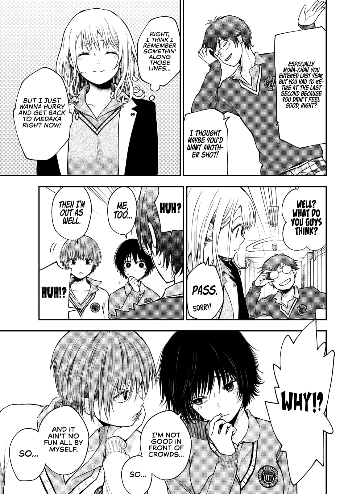 Kuroiwa Medaka ni Watashi no Kawaii ga Tsuujinai