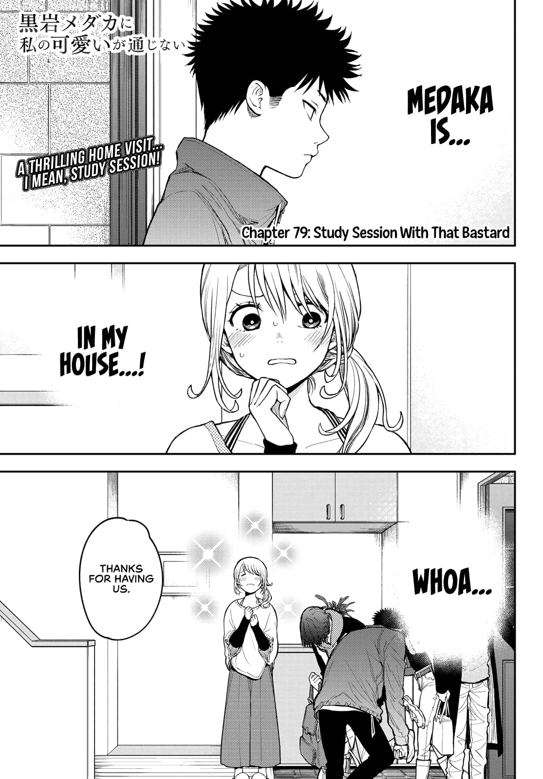 Kuroiwa Medaka ni Watashi no Kawaii ga Tsuujinai
