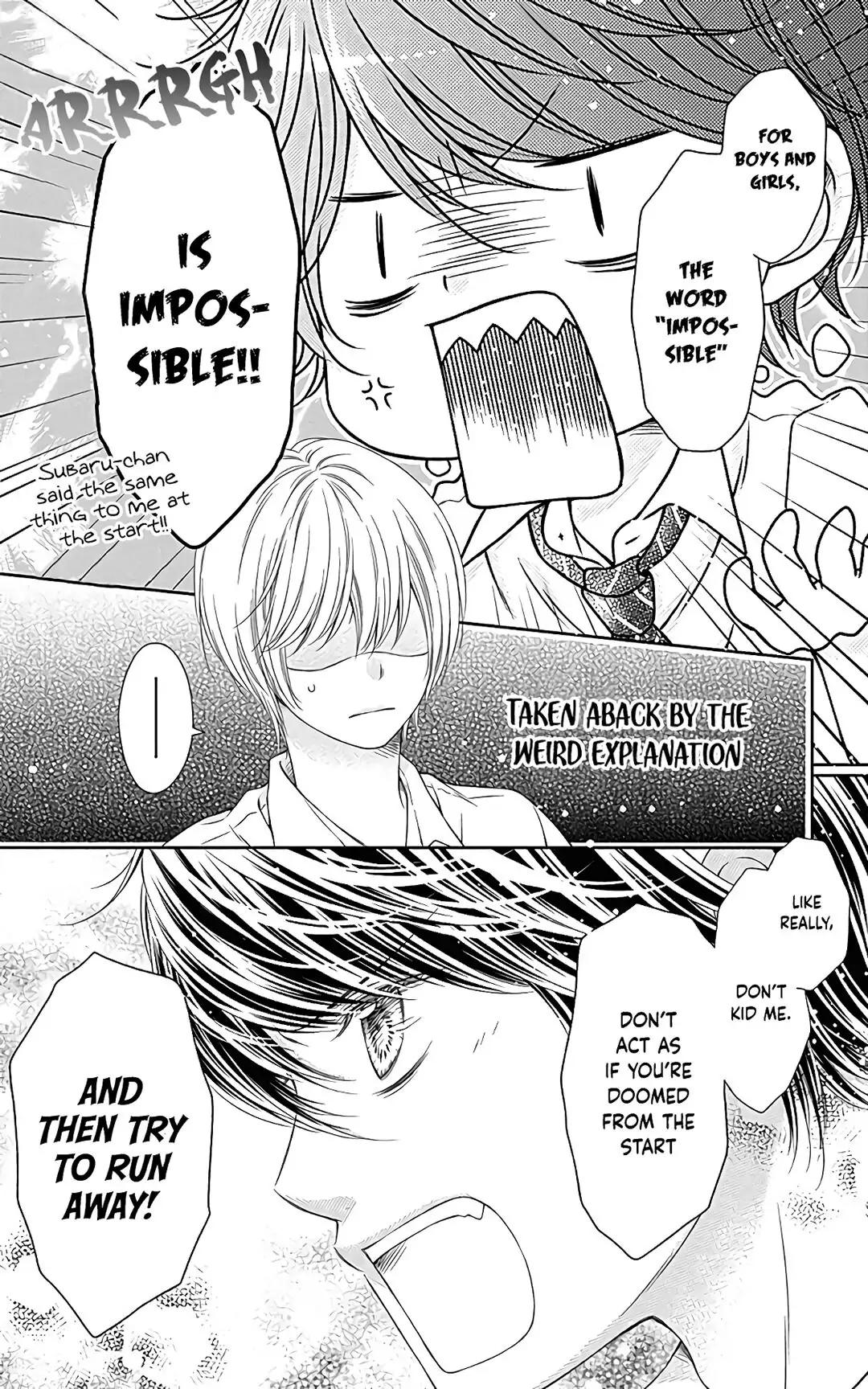 Kimi to Dake wa Koi ni Ochinai