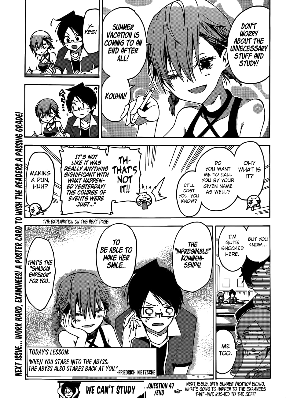 We Never Learn