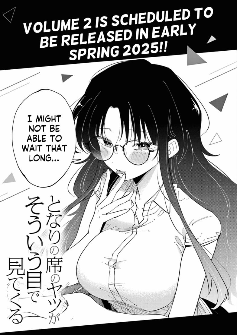 Tonari no Seki no Yatsu ga Souiu Me de Mitekuru