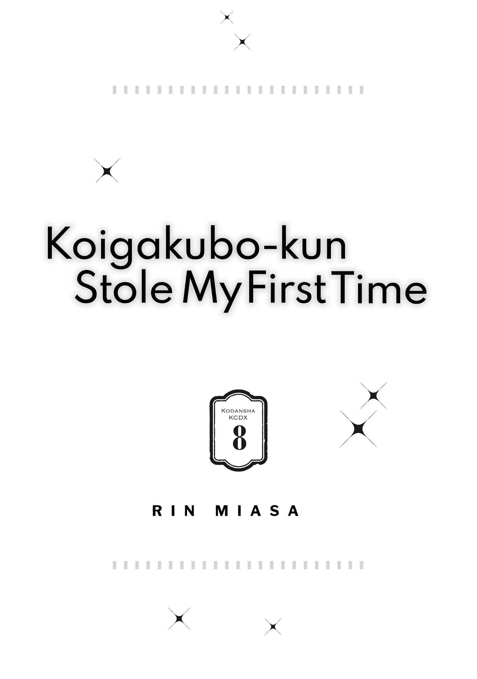 Koigakubo-kun Stole My First Time