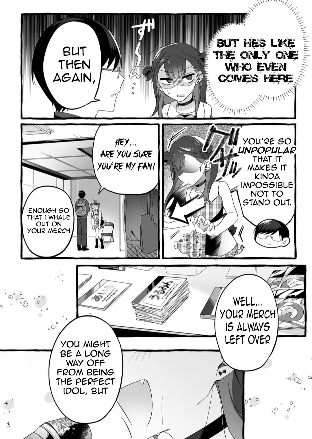 Damedol to Sekai ni Hitori Dake no Fan