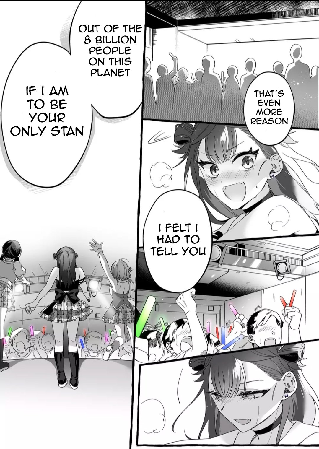 Damedol to Sekai ni Hitori Dake no Fan