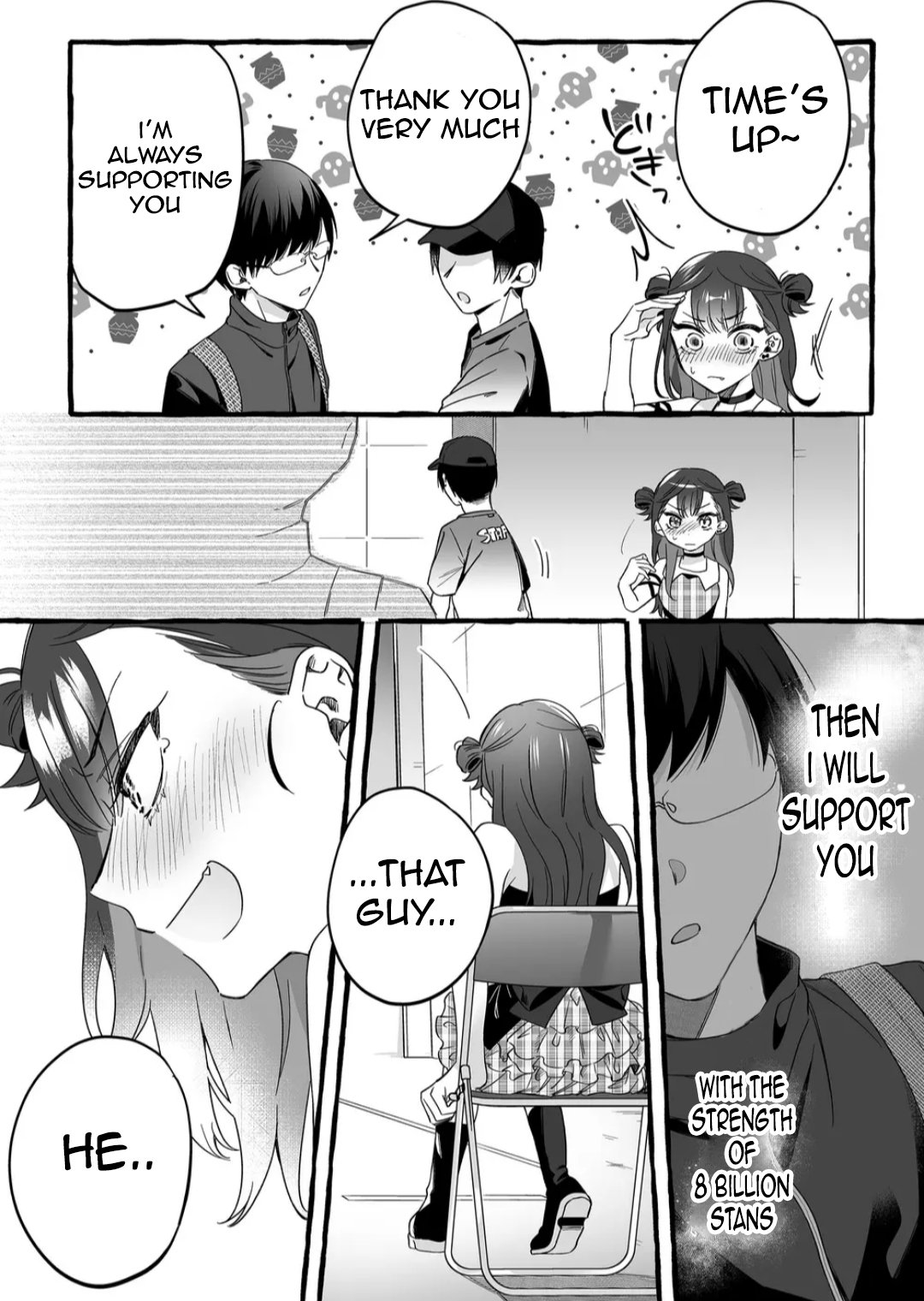 Damedol to Sekai ni Hitori Dake no Fan