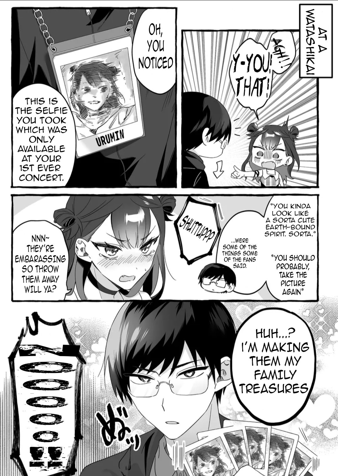 Damedol to Sekai ni Hitori Dake no Fan Damedol to Sekai ni Hitori Dake no Fan