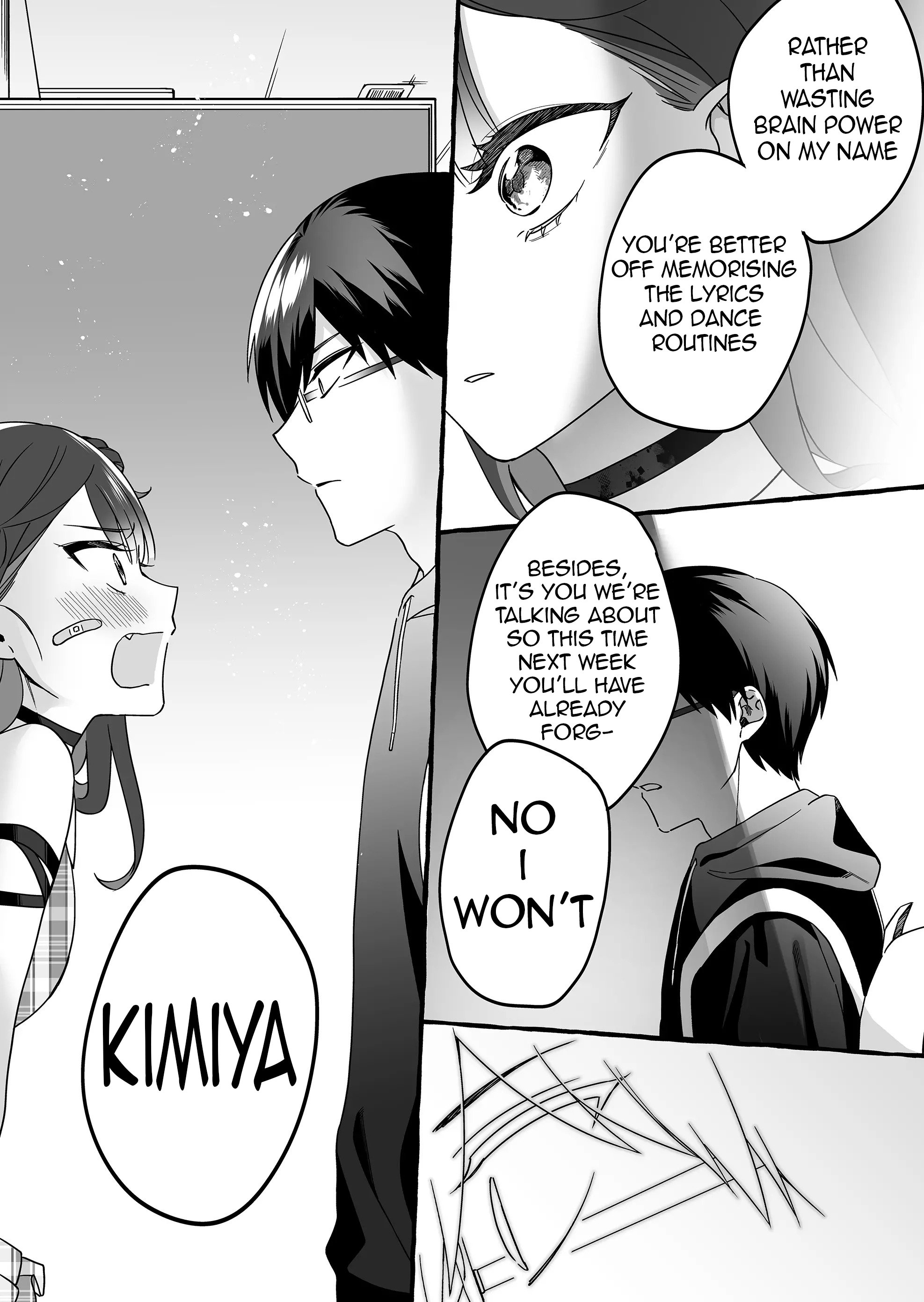 Damedol to Sekai ni Hitori Dake no Fan