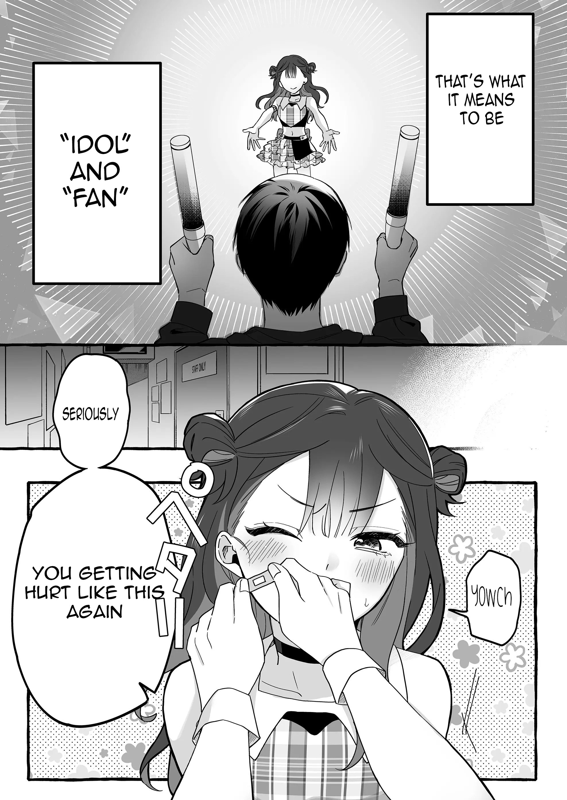 Damedol to Sekai ni Hitori Dake no Fan