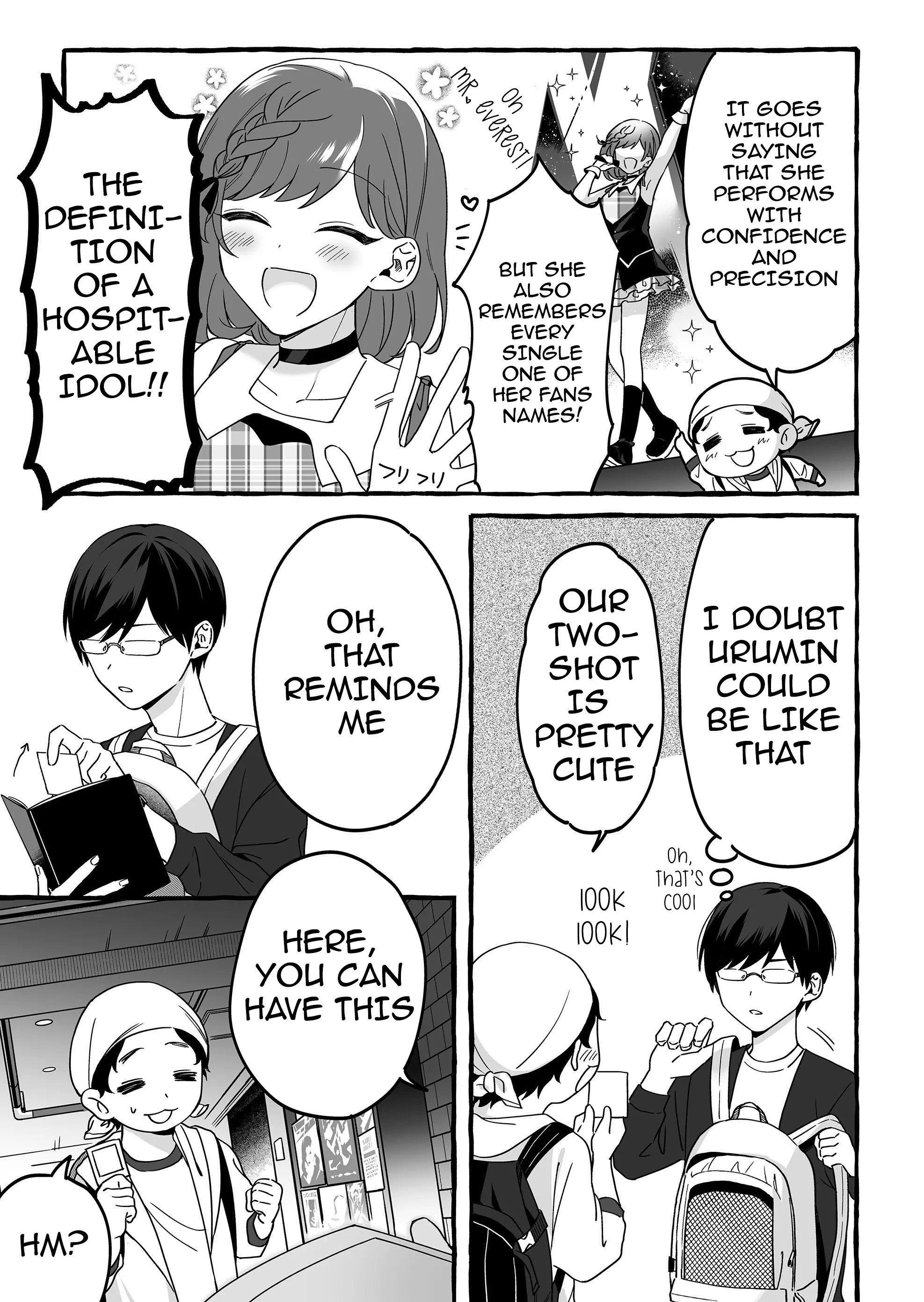 Damedol to Sekai ni Hitori Dake no Fan