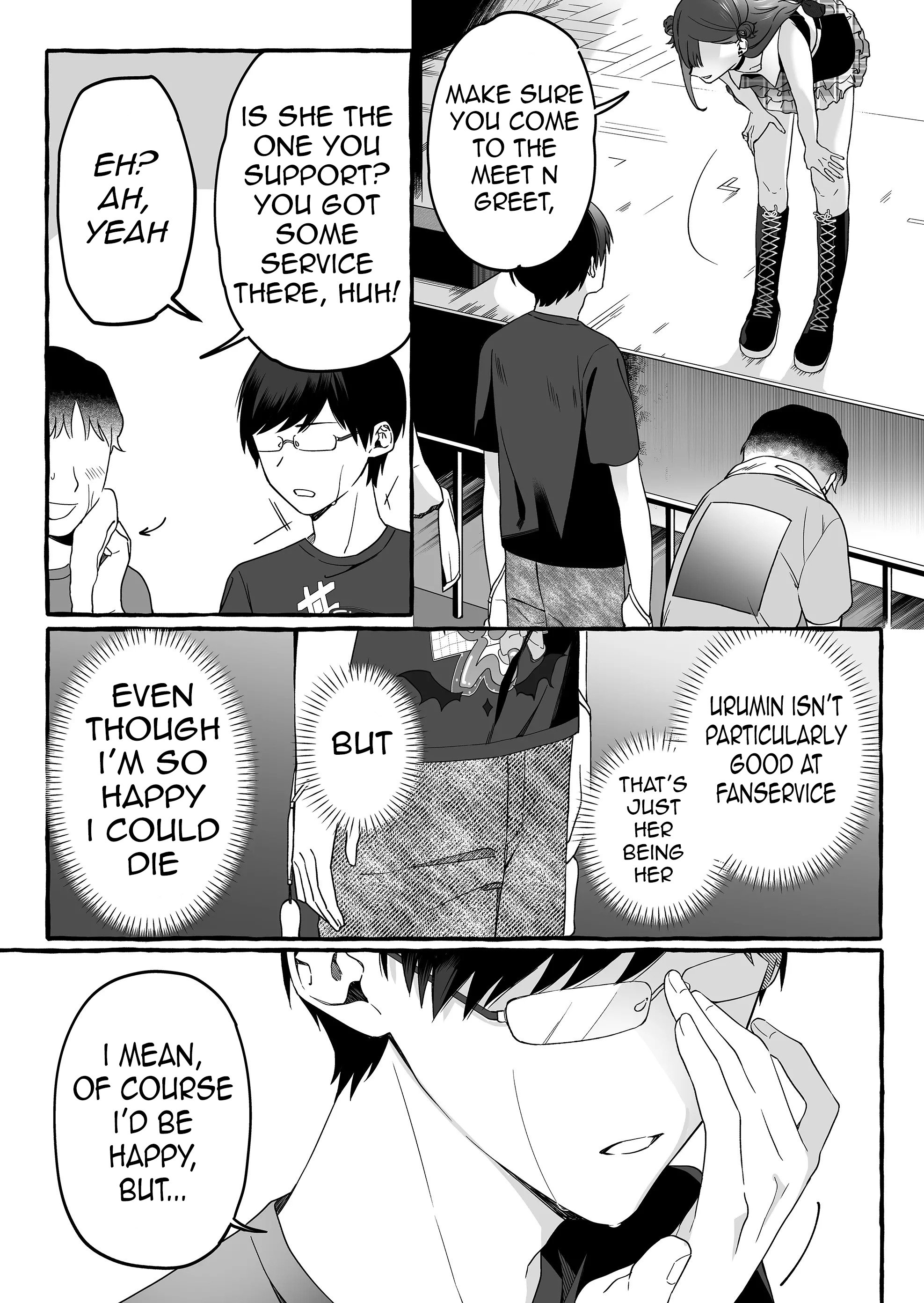 Damedol to Sekai ni Hitori Dake no Fan