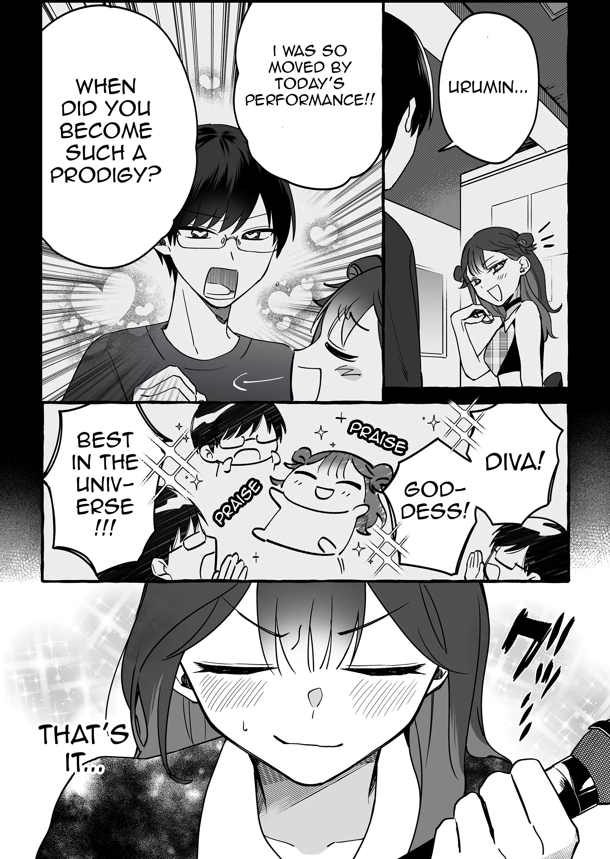 Damedol to Sekai ni Hitori Dake no Fan