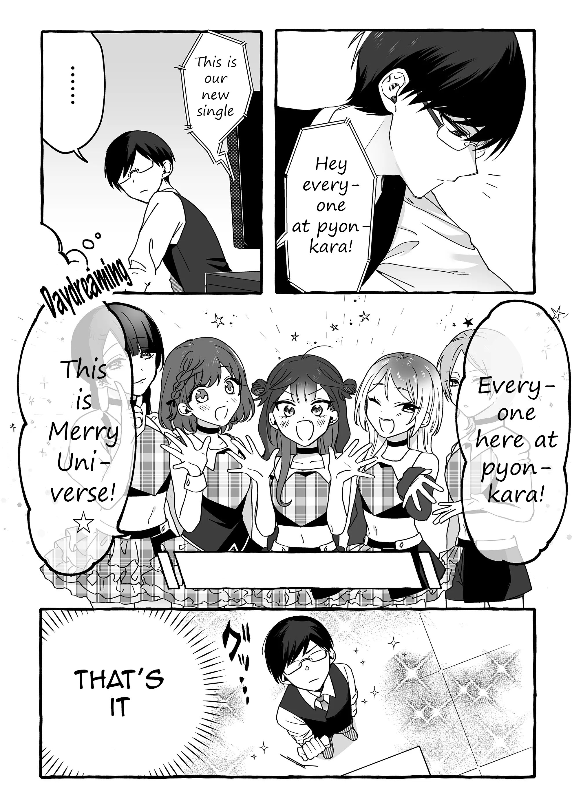 Damedol to Sekai ni Hitori Dake no Fan