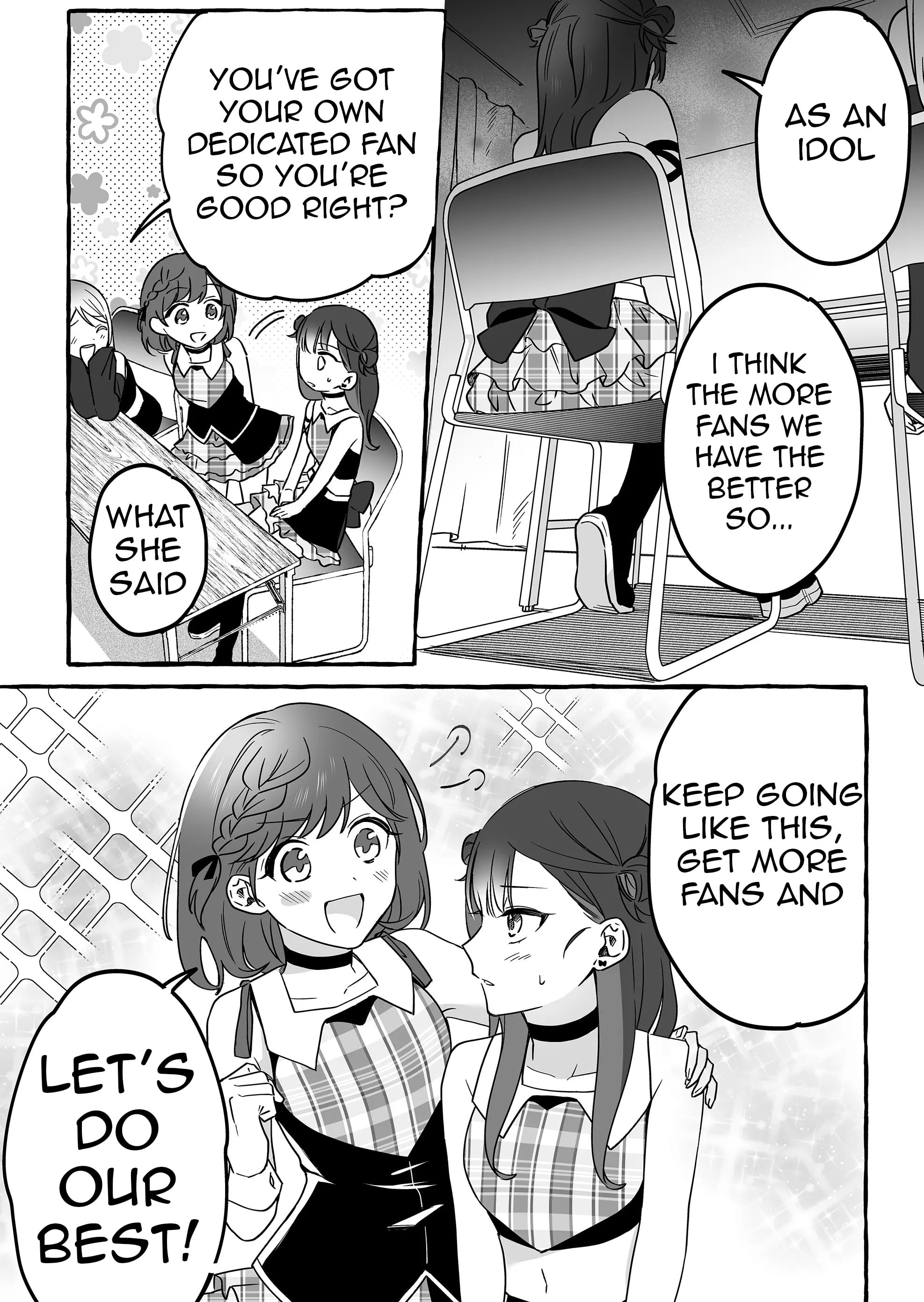 Damedol to Sekai ni Hitori Dake no Fan