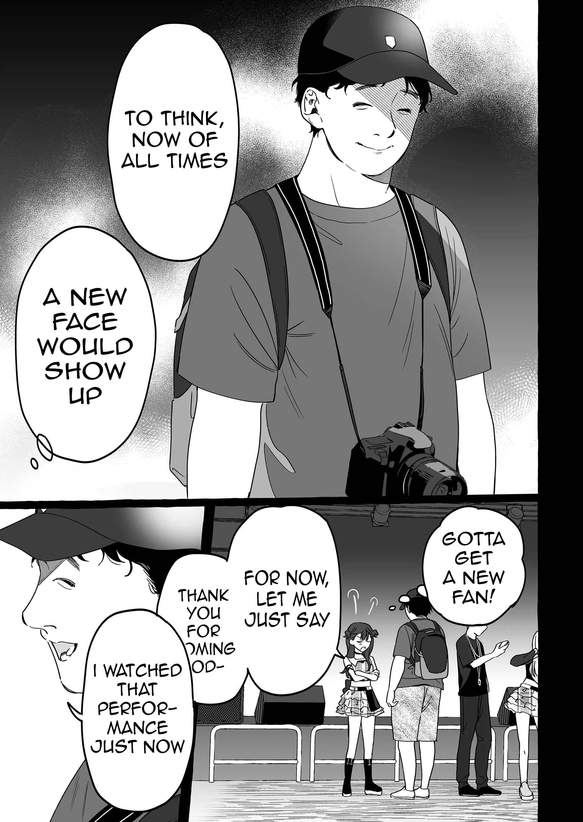 Damedol to Sekai ni Hitori Dake no Fan