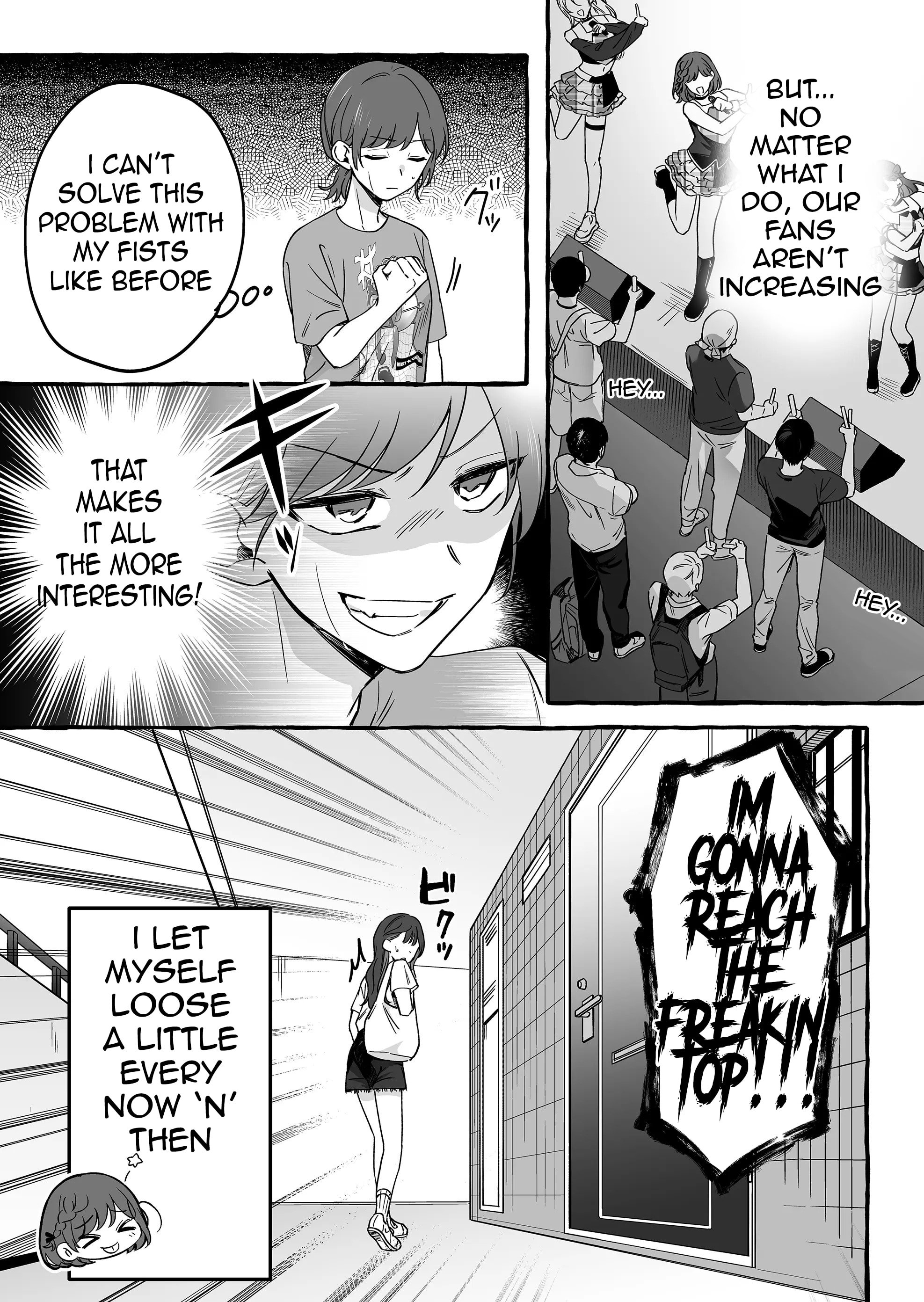 Damedol to Sekai ni Hitori Dake no Fan