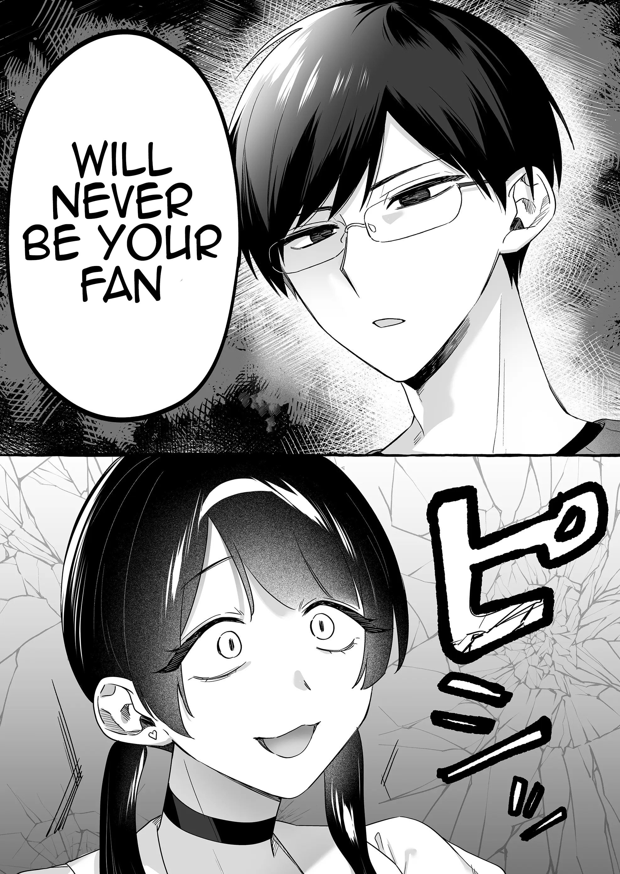 Damedol to Sekai ni Hitori Dake no Fan
