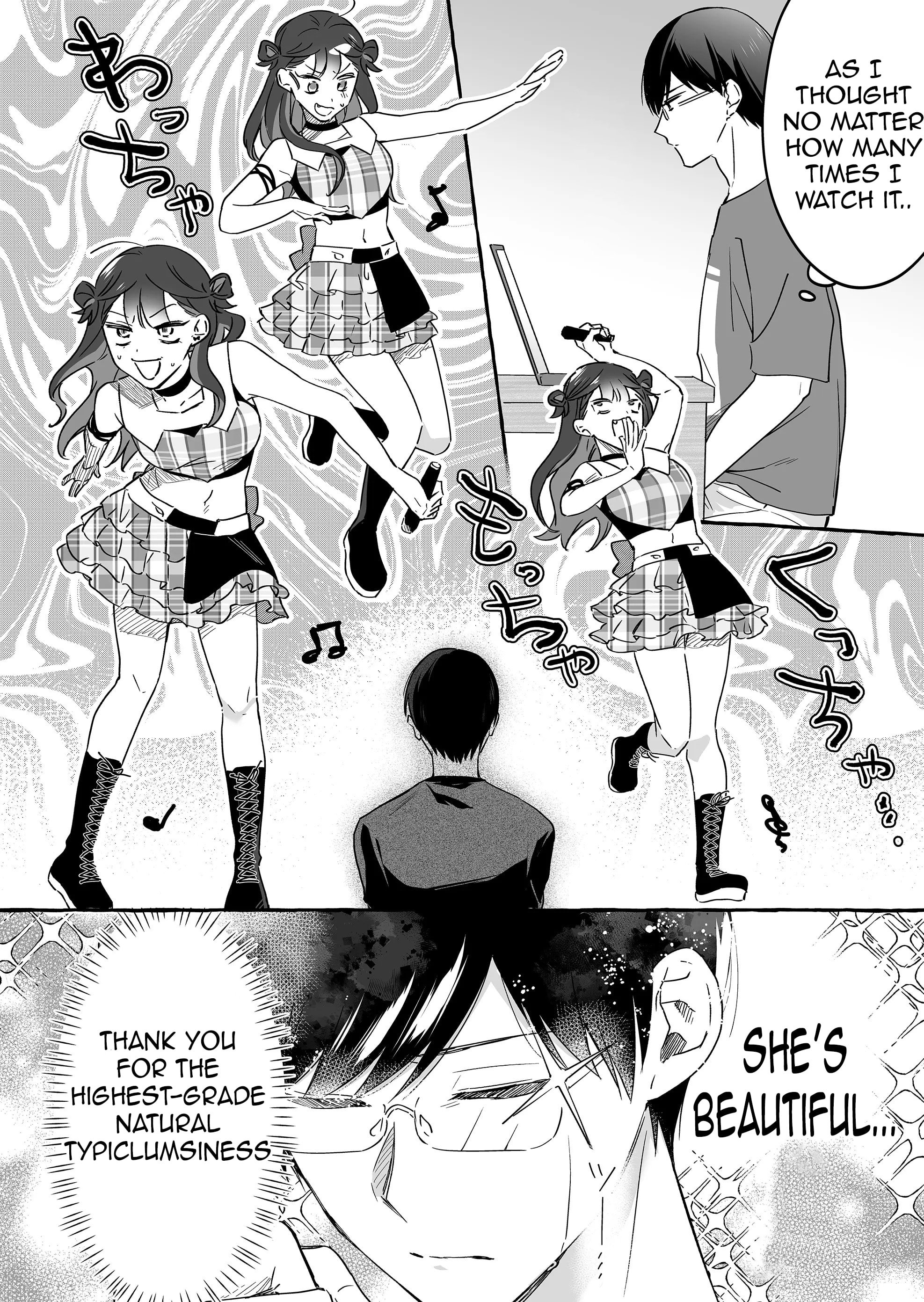 Damedol to Sekai ni Hitori Dake no Fan