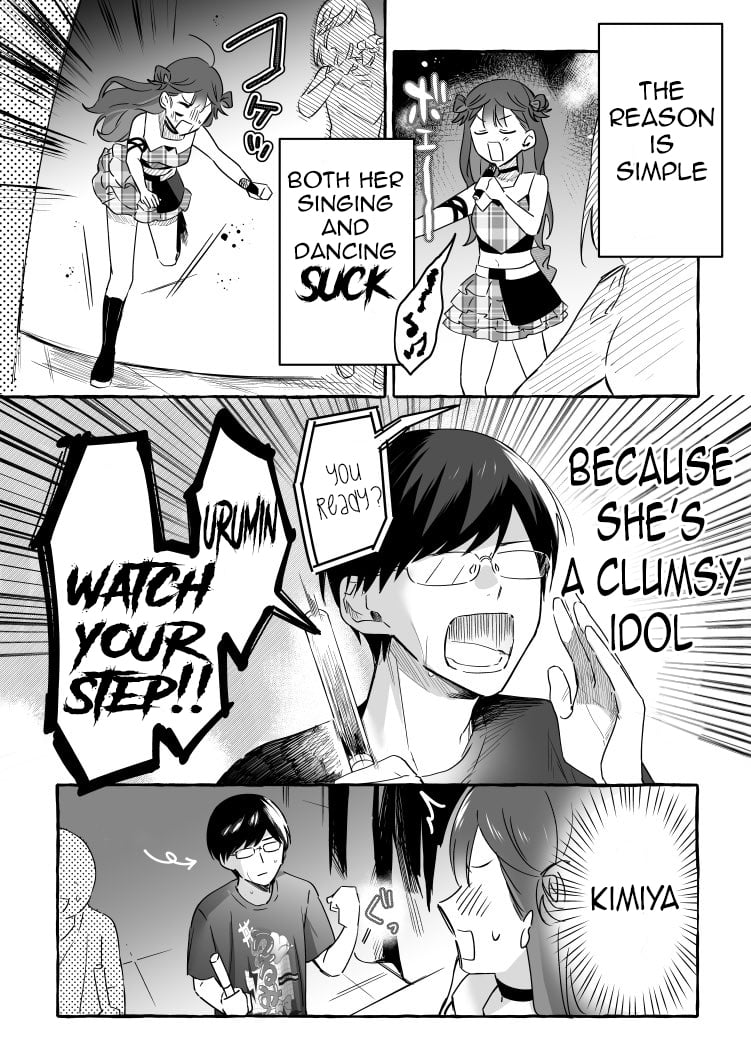 Damedol to Sekai ni Hitori Dake no Fan